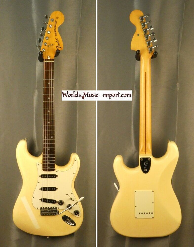 FENDER Stratocaster ST'72 White CST-50R 1986 japon