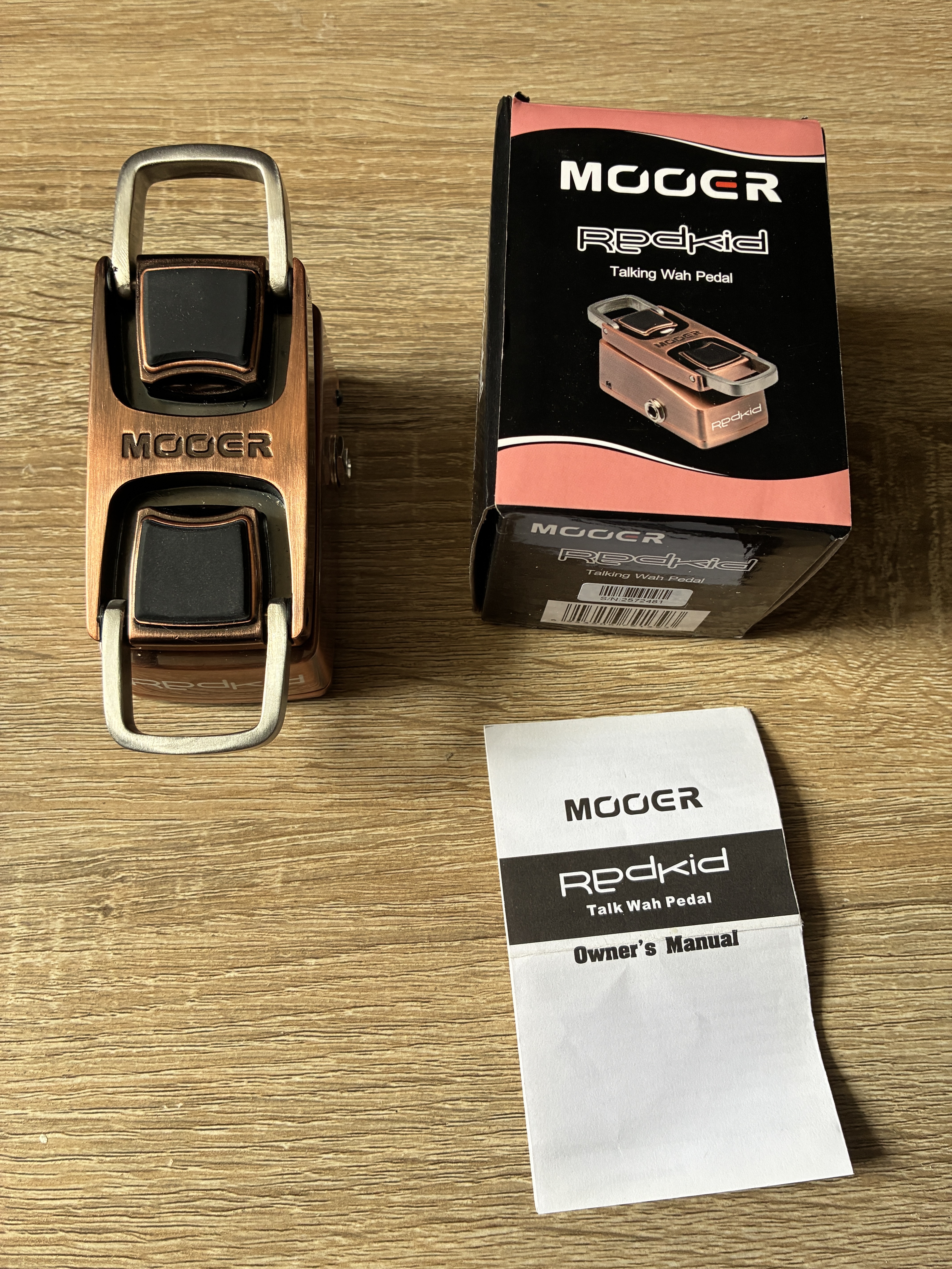 Vend pédale Mooer Redkid Wah/Talk box