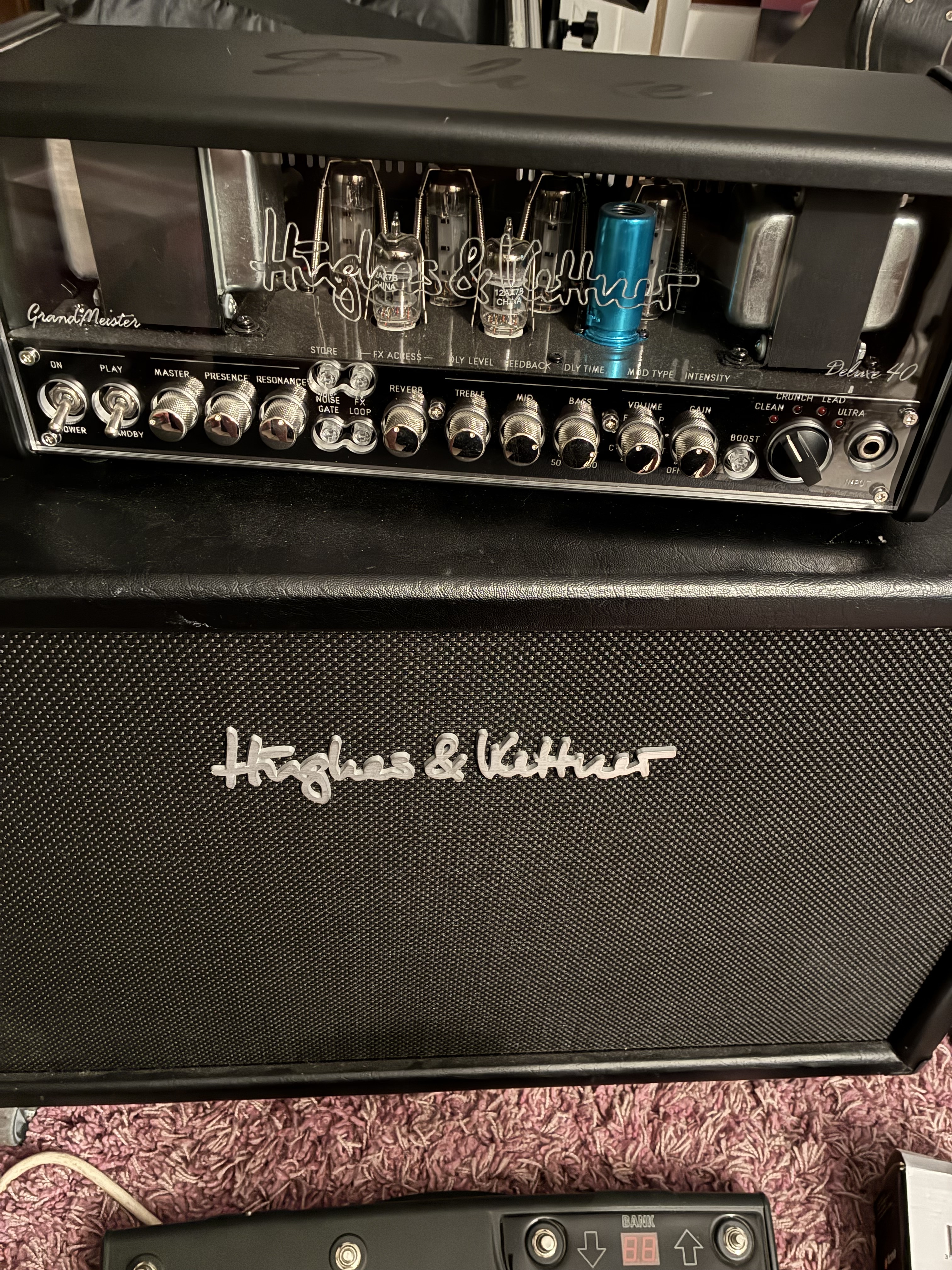 Vends excellent ampli Hughes et kettner. Grand meister de luxe 40 w