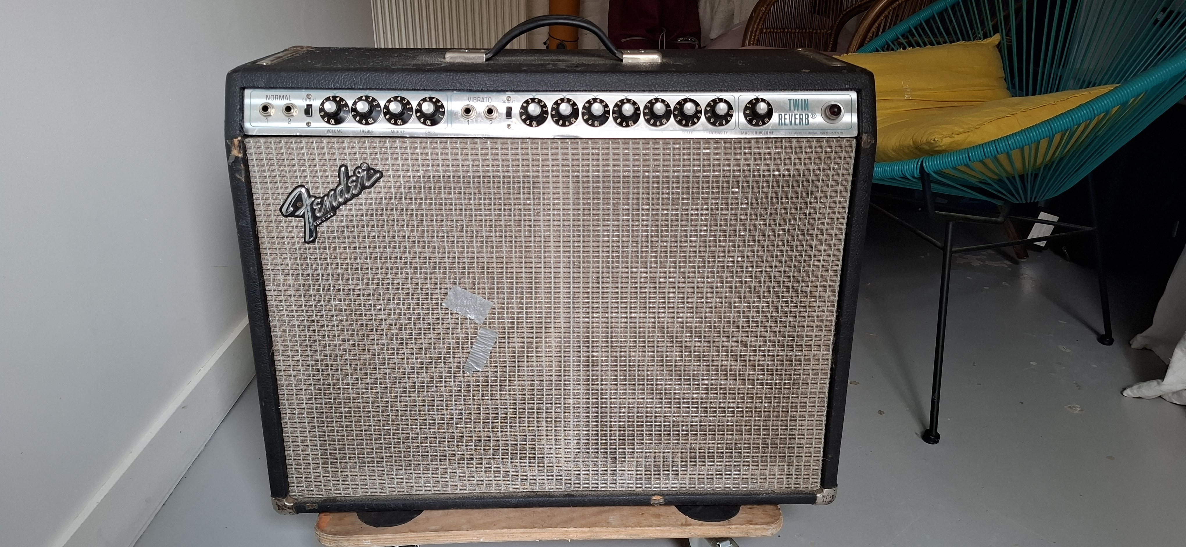 Twin Reverb de 1976, HP Celestion, révisé