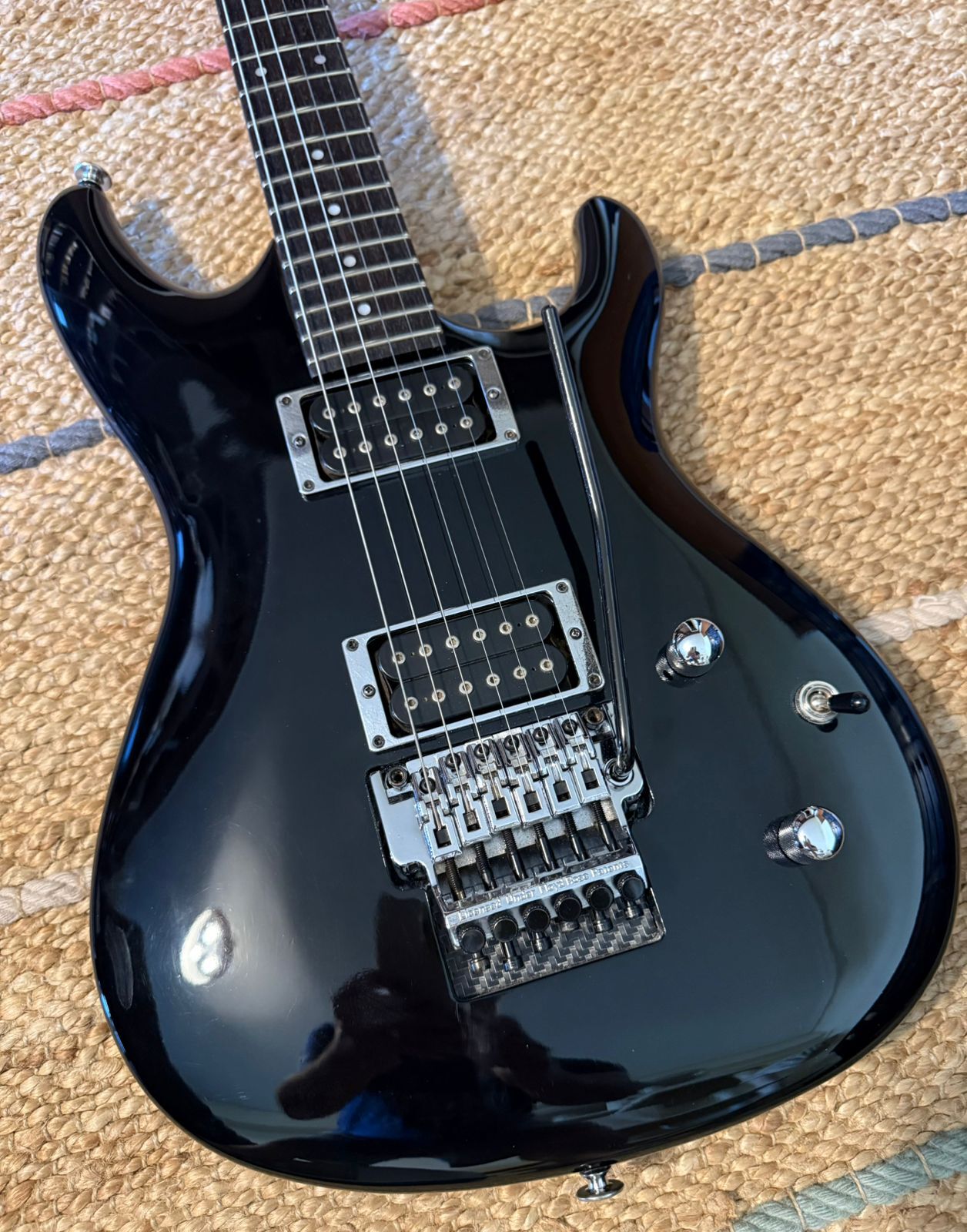 Ibanez JS1-BK Joe Satriani Signature HH 1990 Black