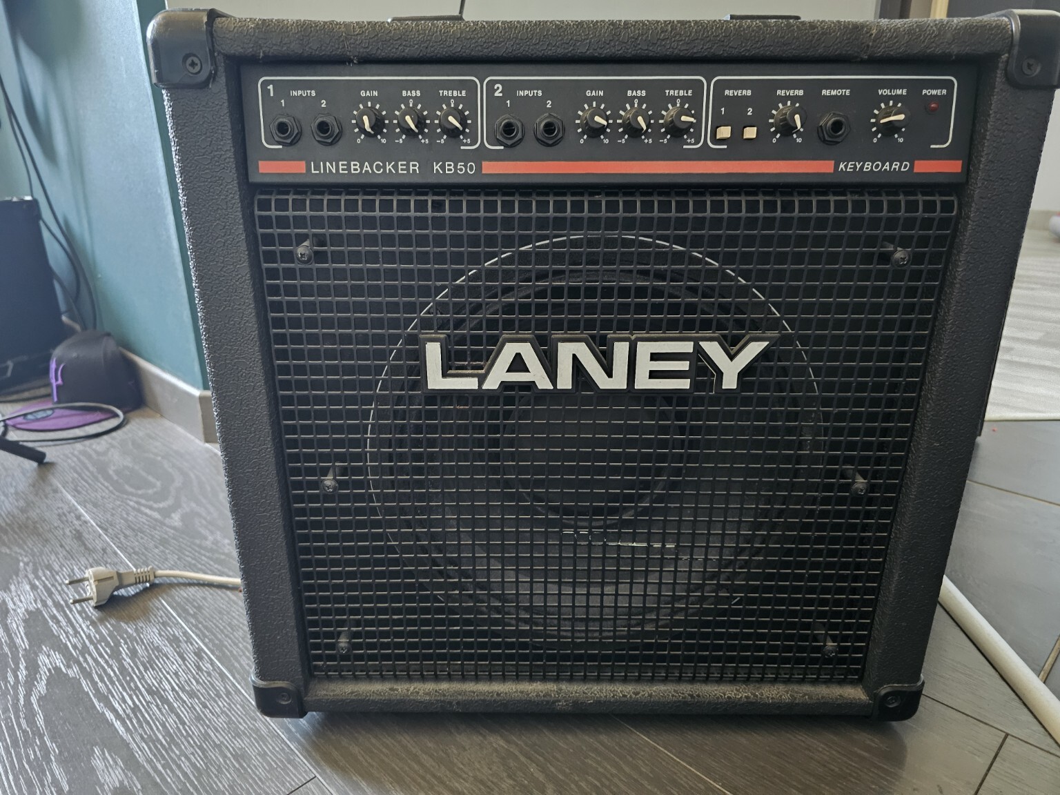 Ampli laney linebacker kb50