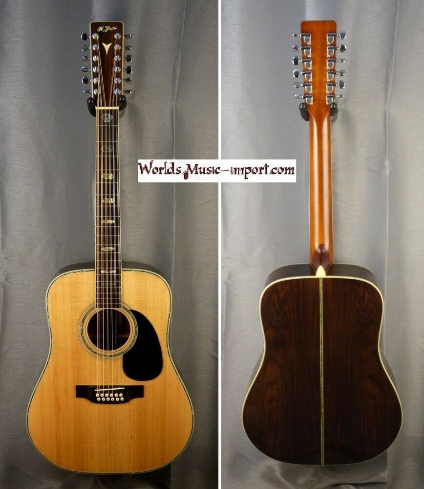 K.YAIRI YW-6000-12 Dreadnought D45-12 Nat 1979 japon