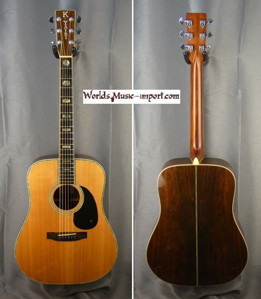 K.YAIRI Dreadnought YW-800 Natural 1979 D-45 Japon