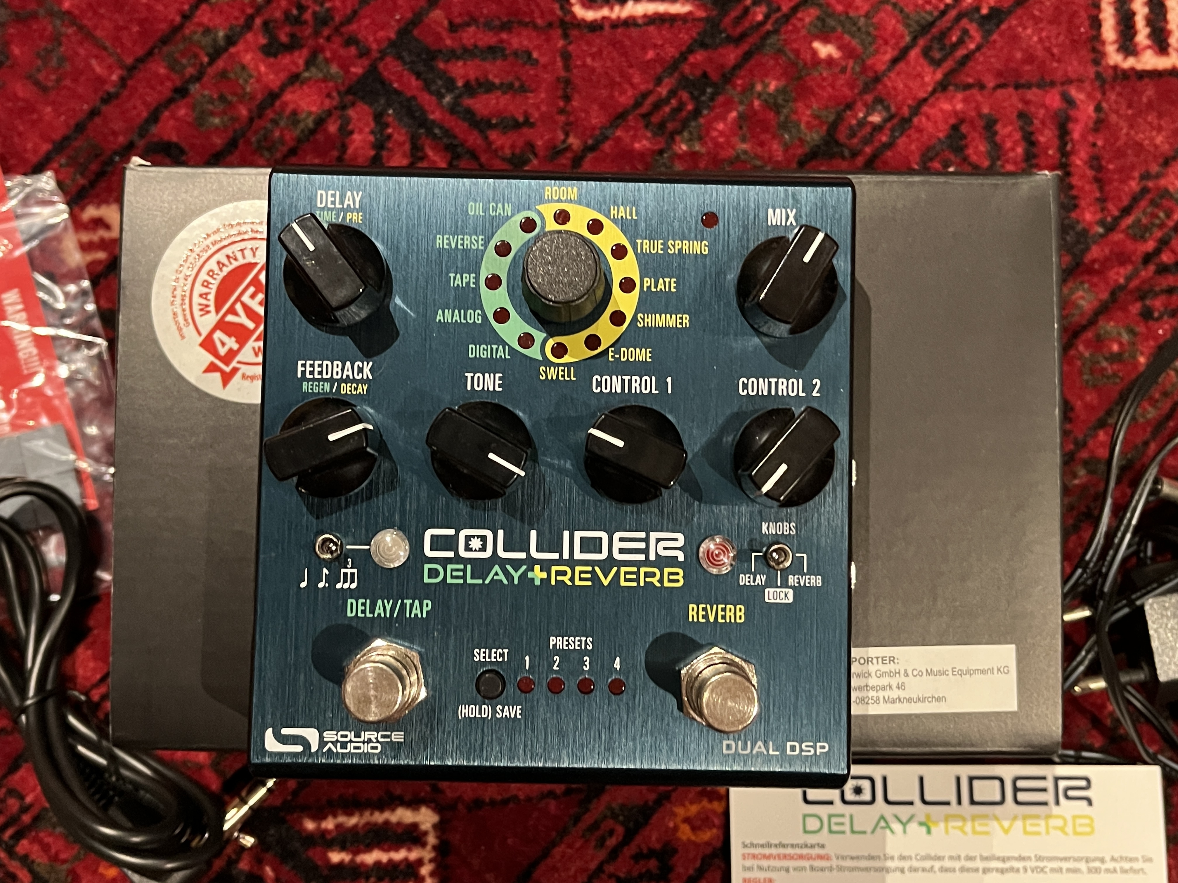 Source Audio Collider Delay+Reverb (58444)