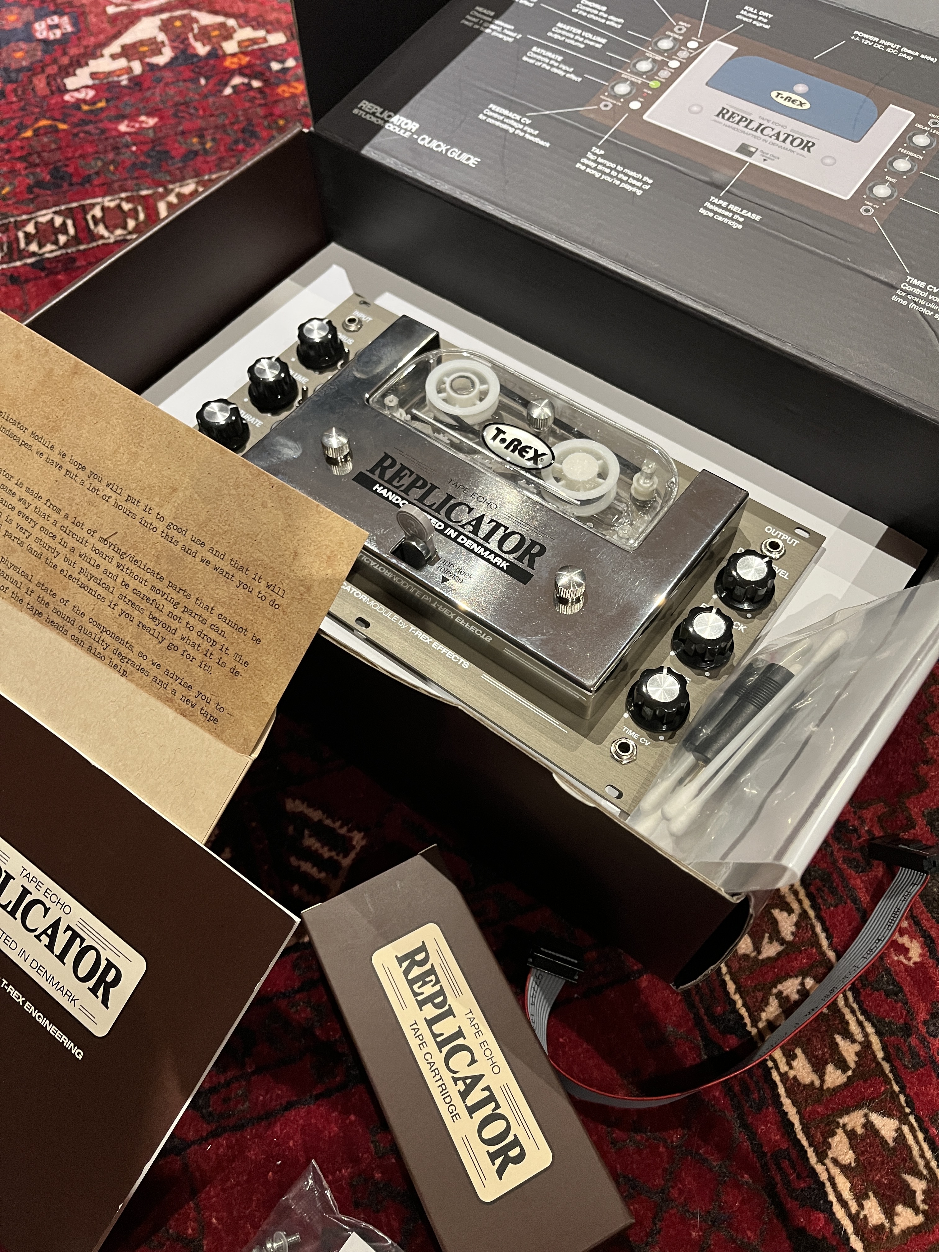 Vends T-Rex Replicator module eurorack comme neuf jamais servi et complet.