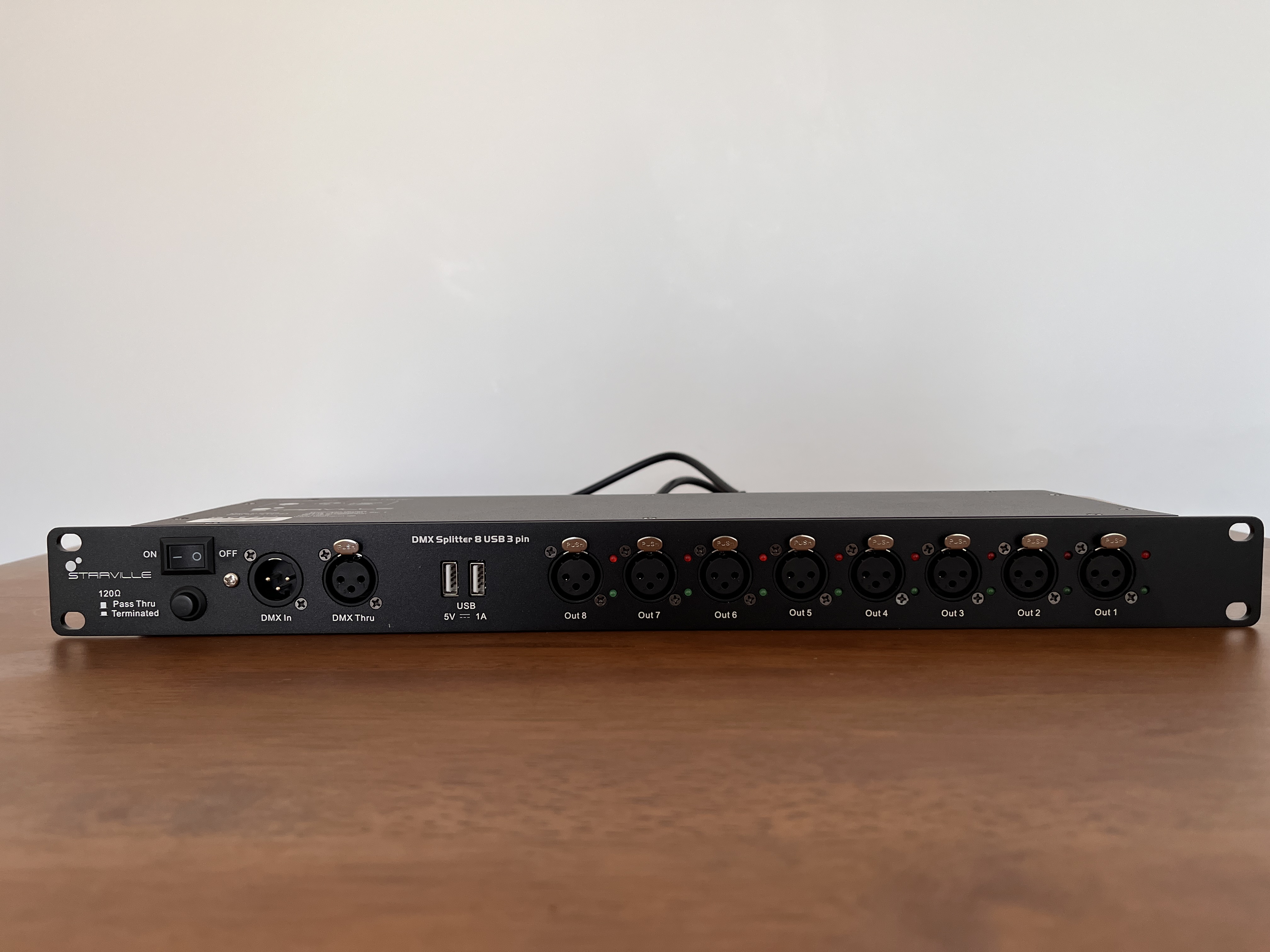 Stairville DMX Splitter 8 USB (3 pin)