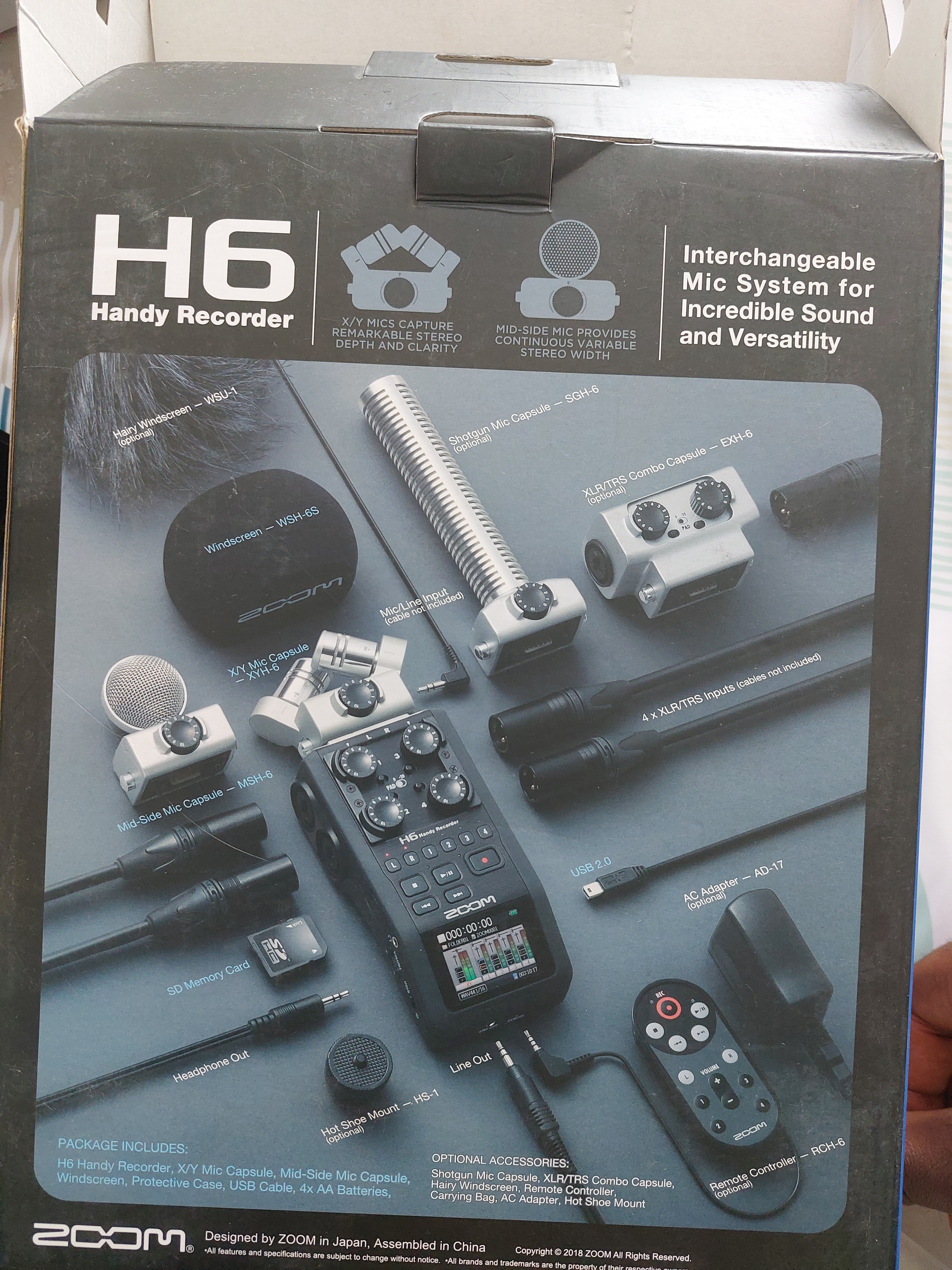 Vends Zoom H6 Recorder
