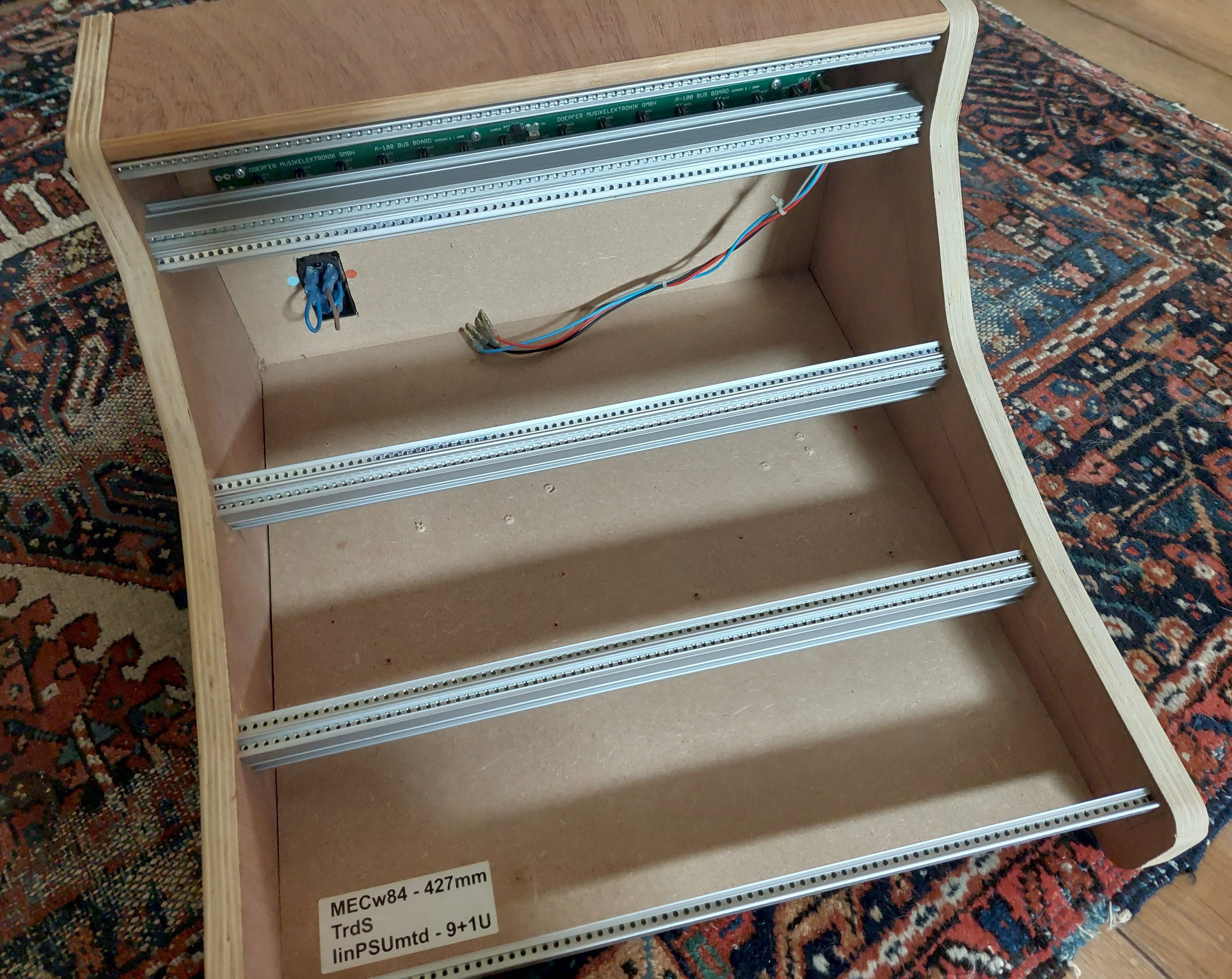 vends case 3 x 9U pour modulaire eurorack