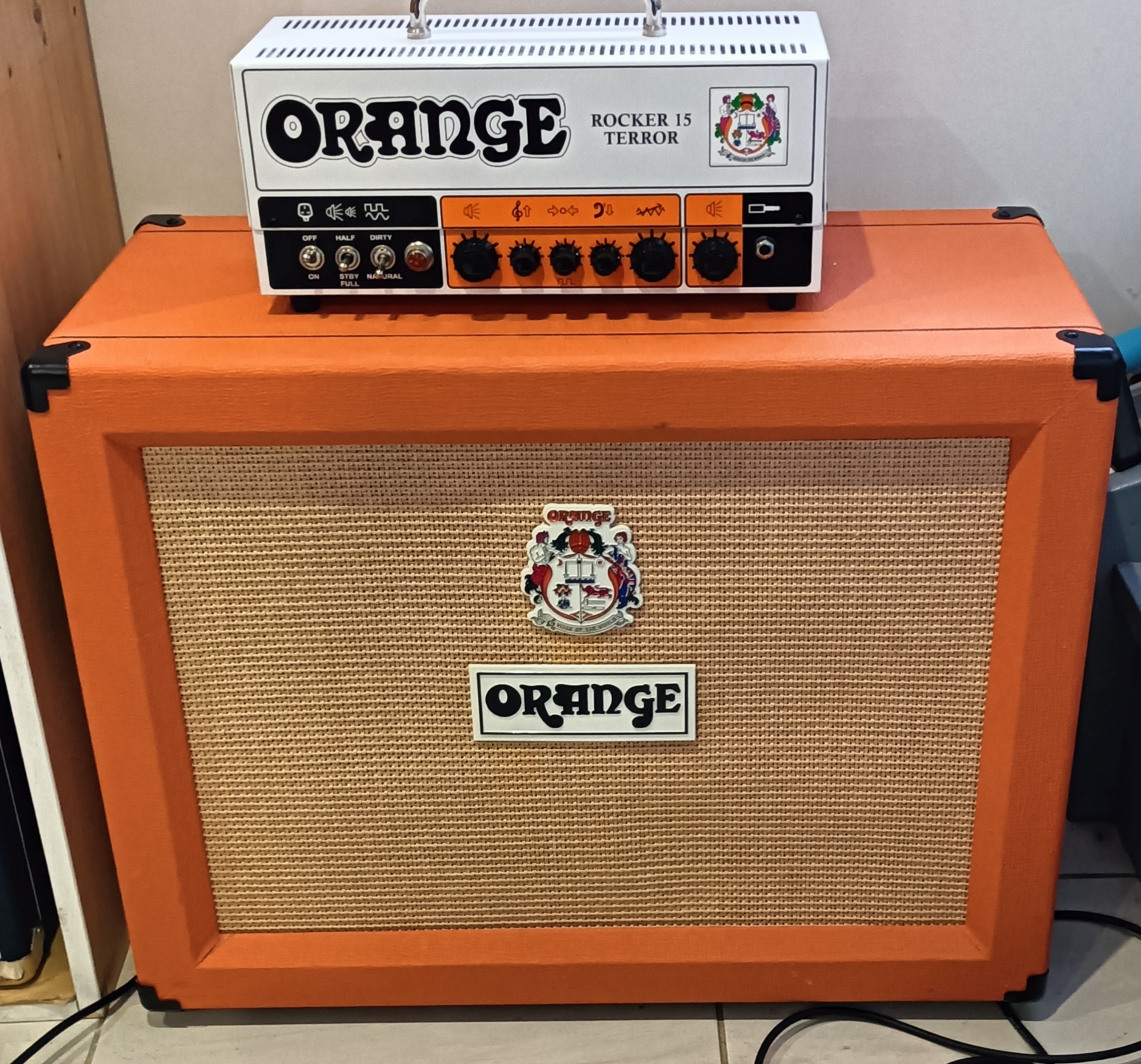 Tête Rocker 15 Terror + CAB PPC 212