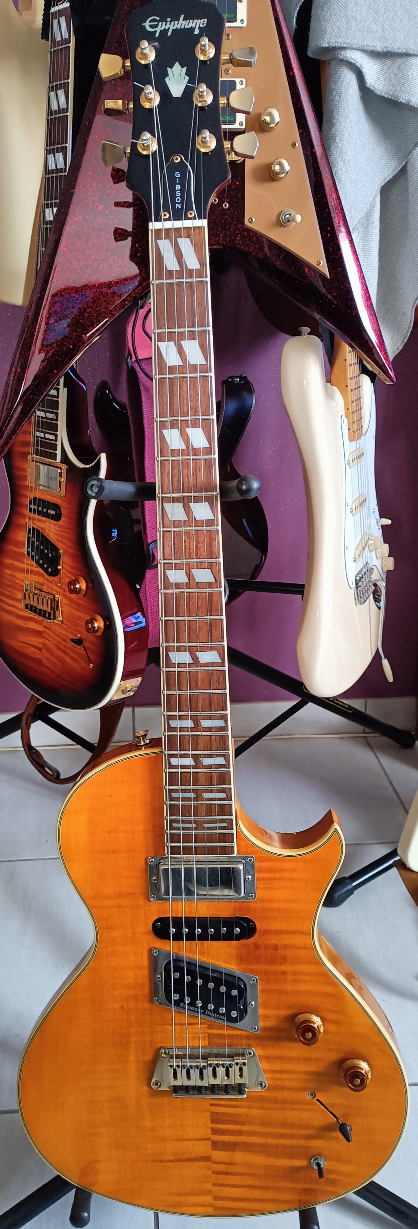 Nighthawk Epiphone Std 3 upgradée 