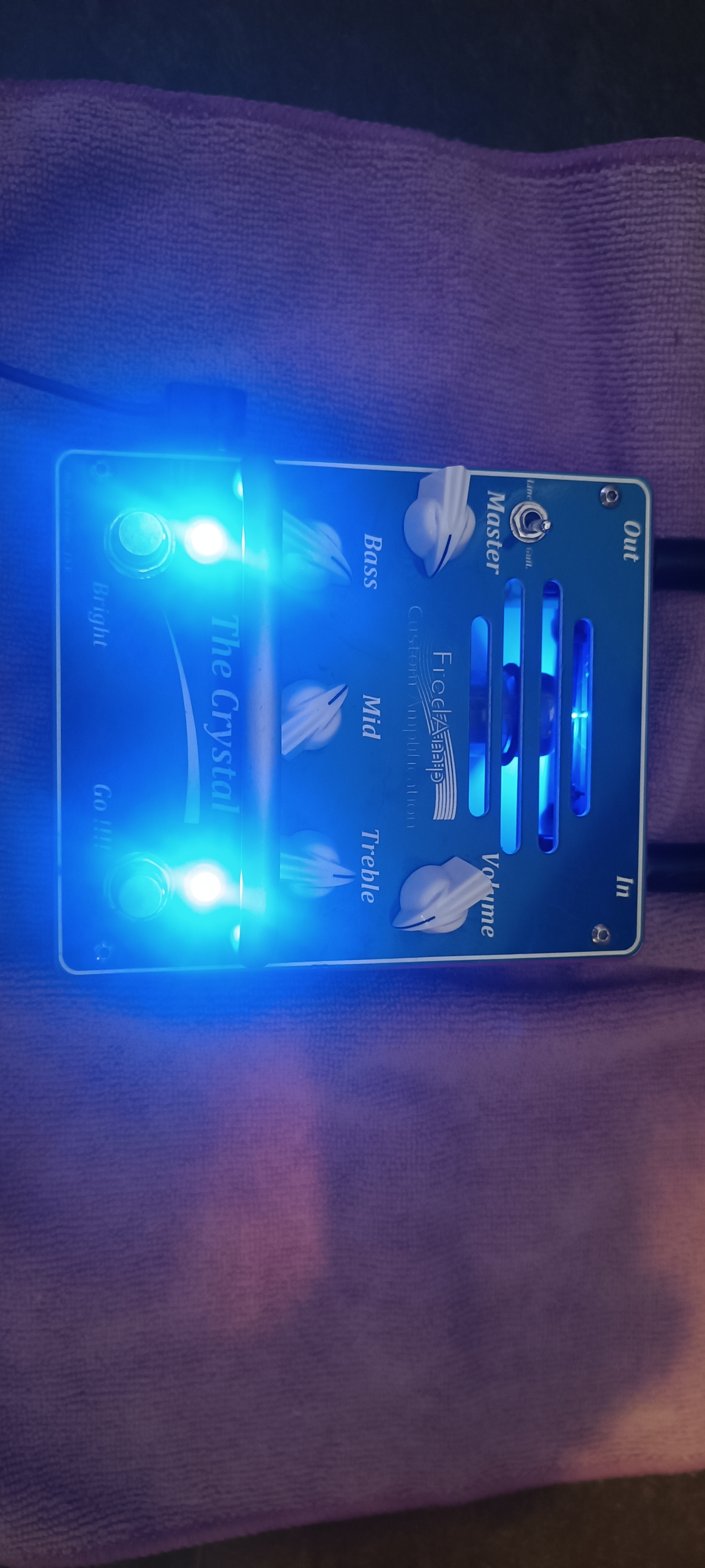 FredAmp The Crystal Little Custom – préampli guitare à lampes