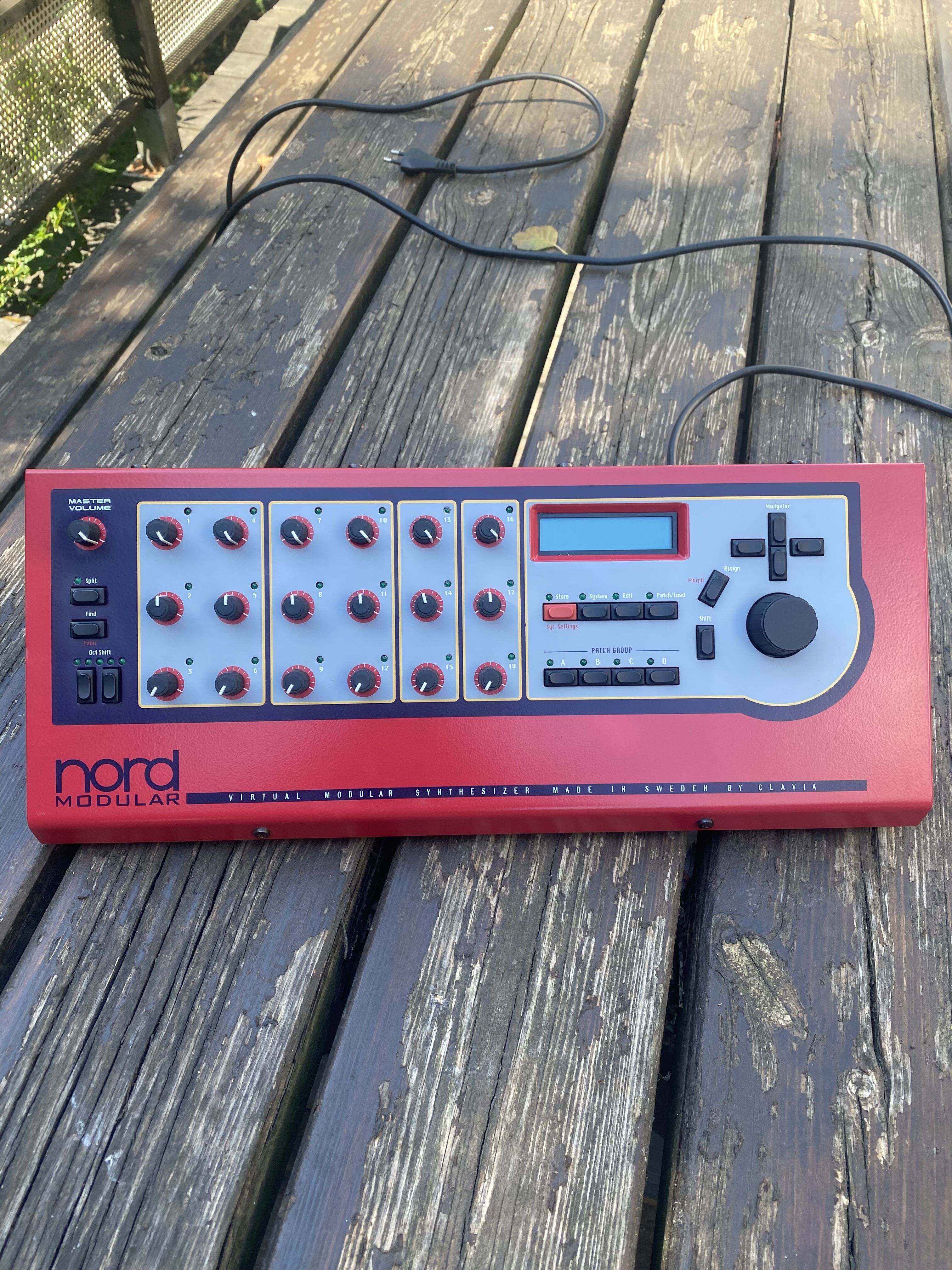 Nord Modular G1 Desktop – Numéro de série #MB97110002