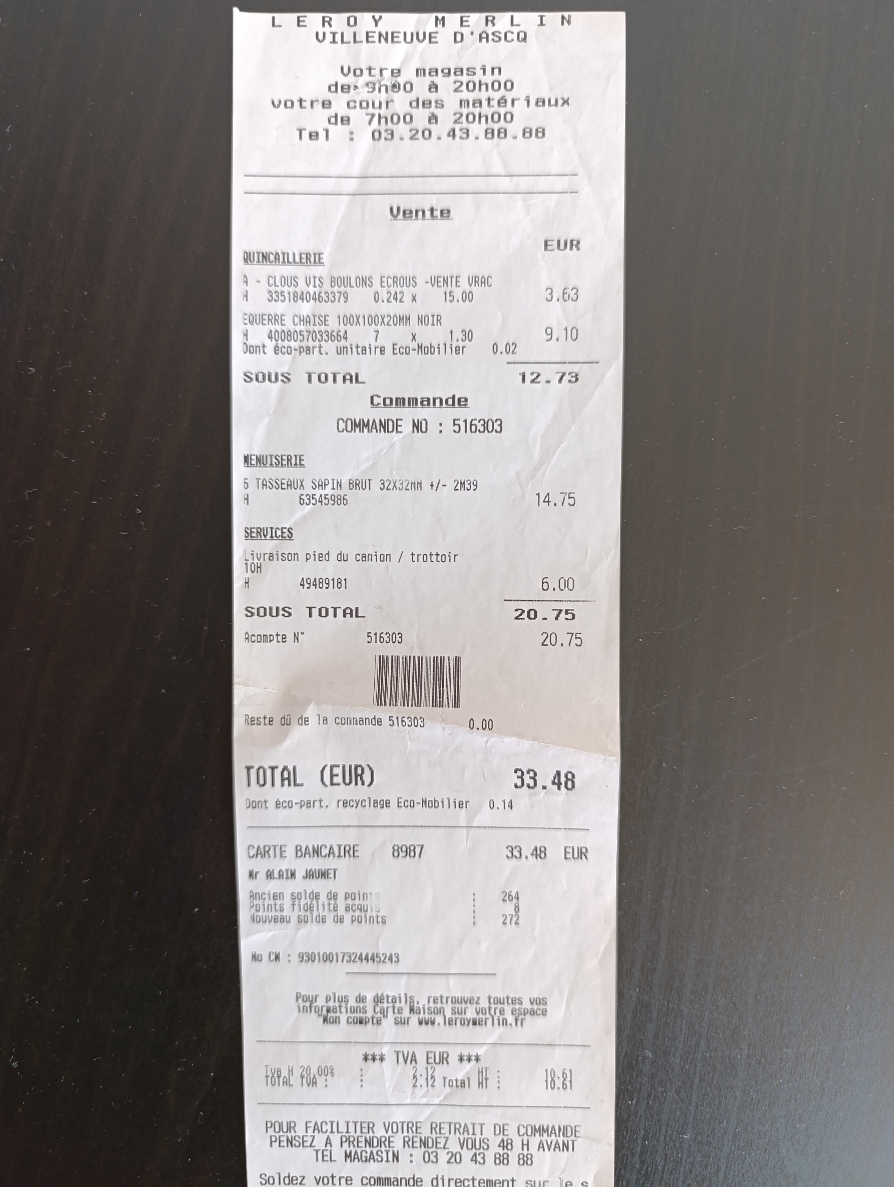 Vends cabine acoustique son maison