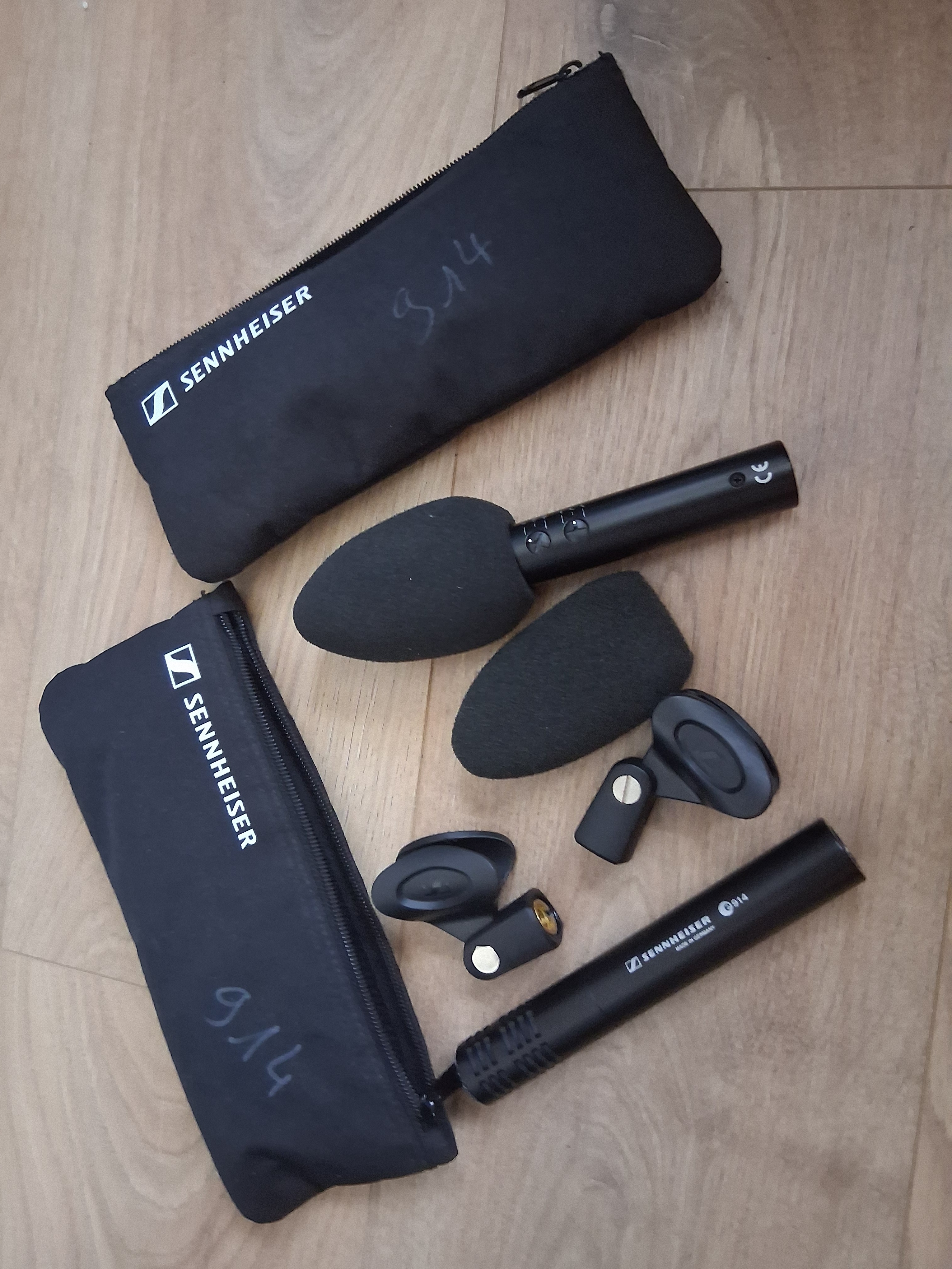 Sennheiser E914 2 micros statiques 