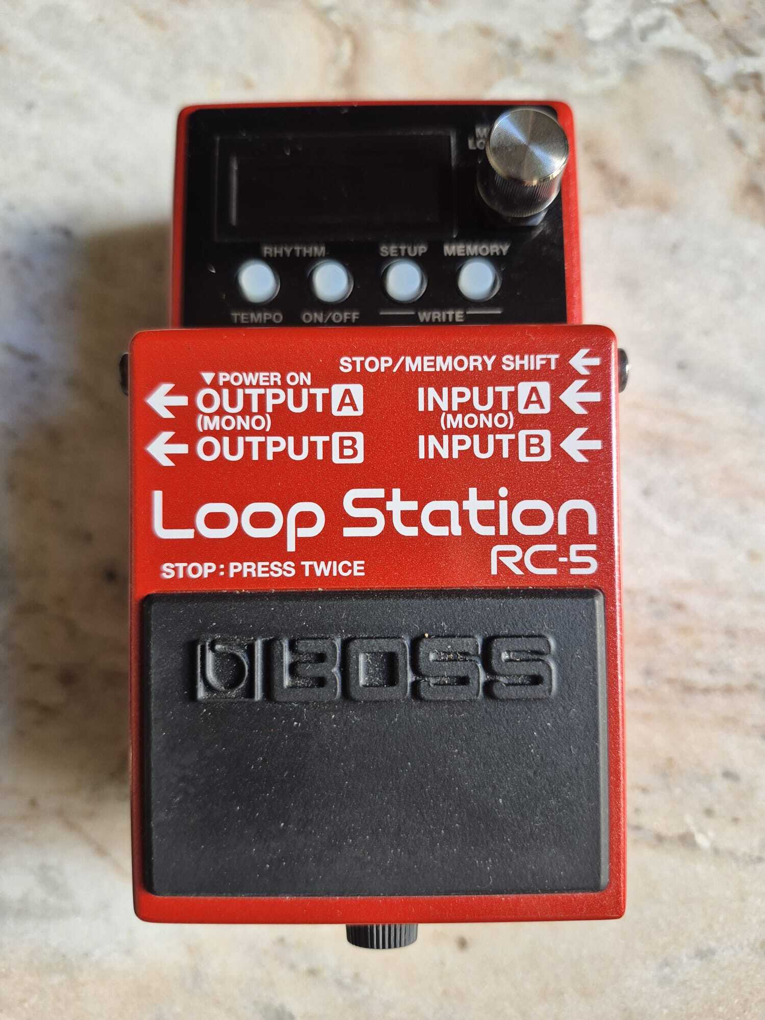 Vends Pédale effet Loop Station Boss RC 5