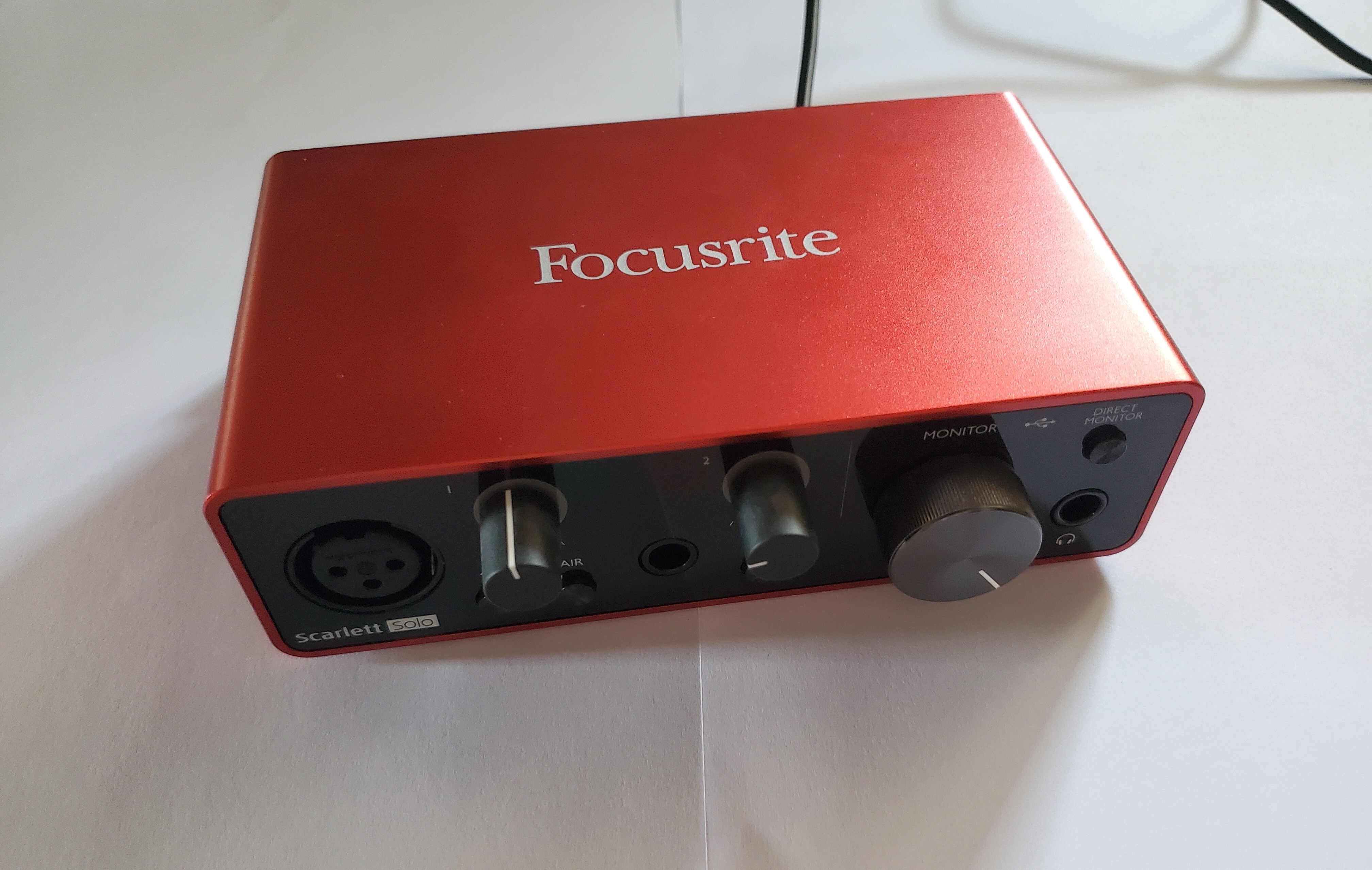 Vente Focusrite Scarlett Solo 3rd gen