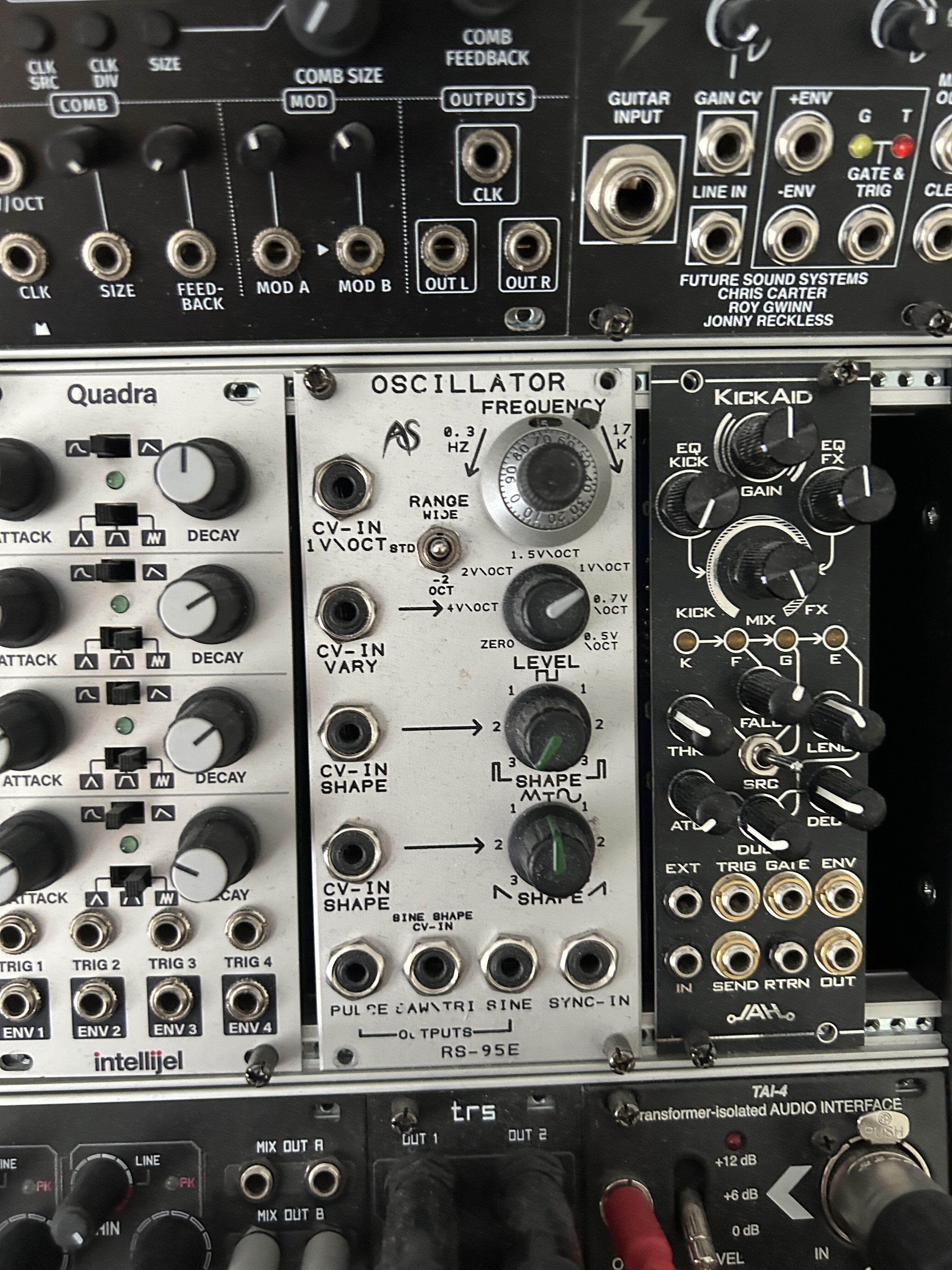 Analogue Systems RS-95E Oscillator — Oscillateur Eurorack type EMS — Comme neuf