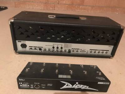 Tête d'ampli Diezel Herbert 150W + Footswitch Diezel