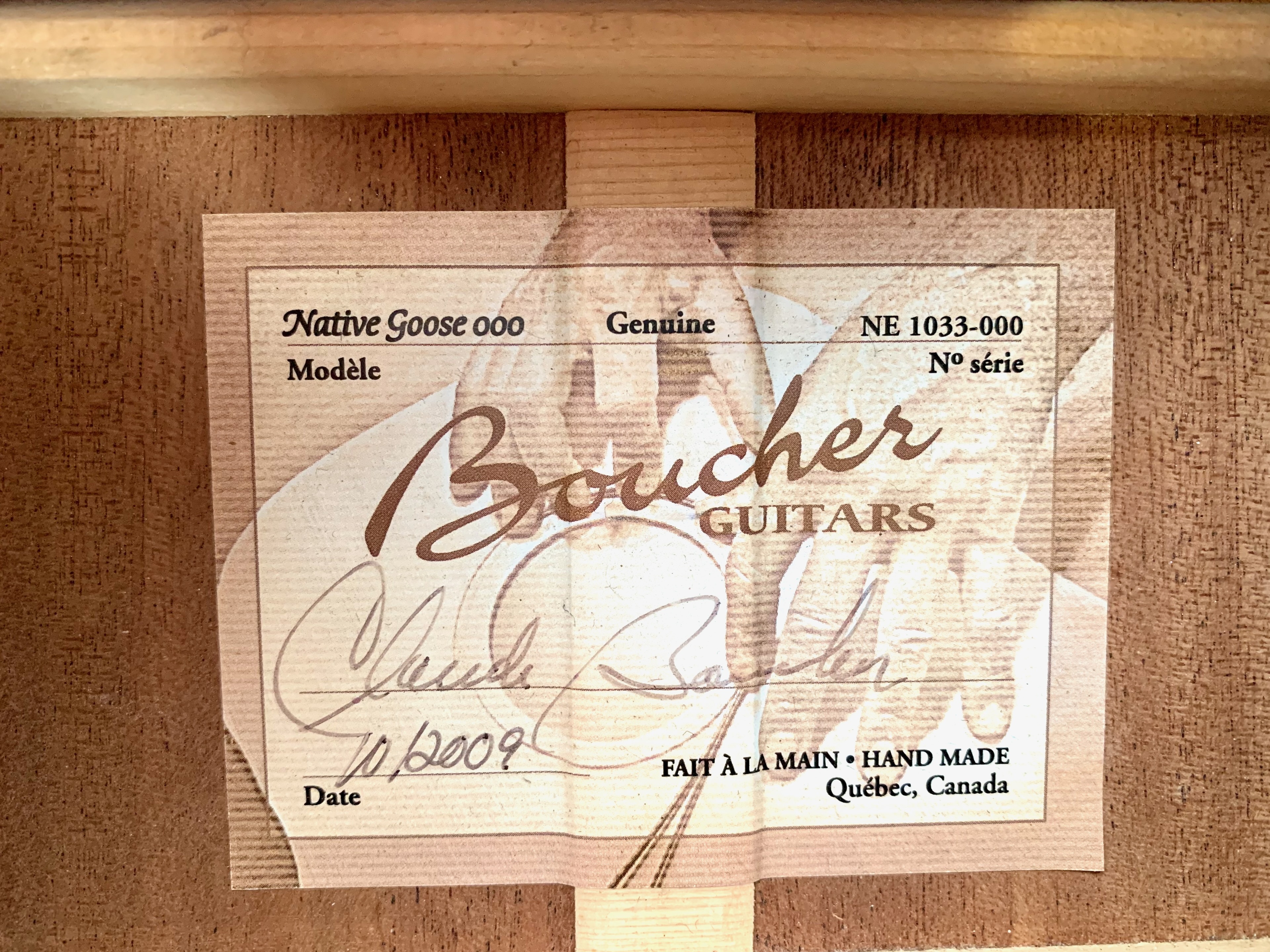 Guitares Boucher Studio Escrito Goose Dreadnought (83864)