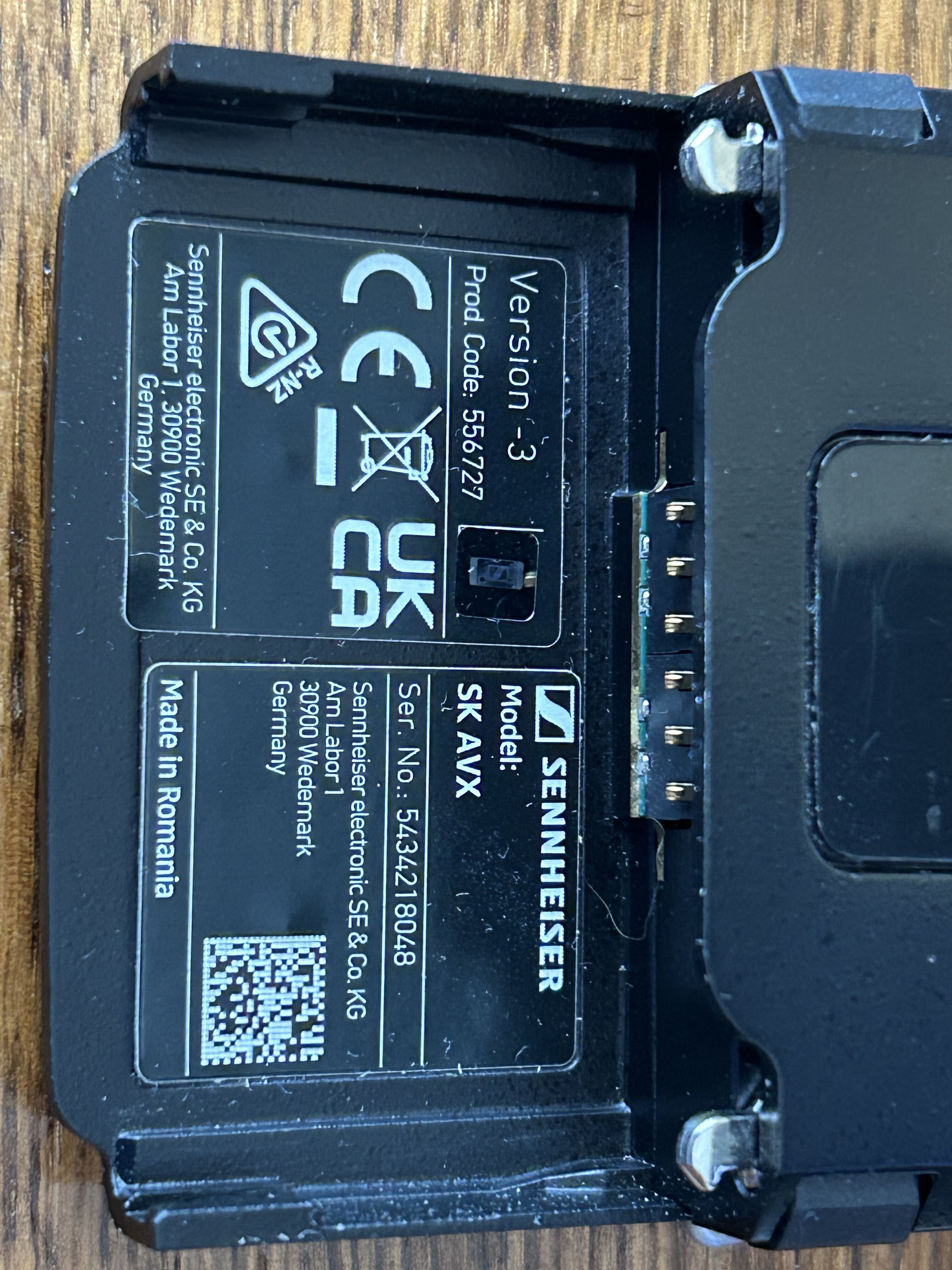 Sennheiser SK AVX (82993)