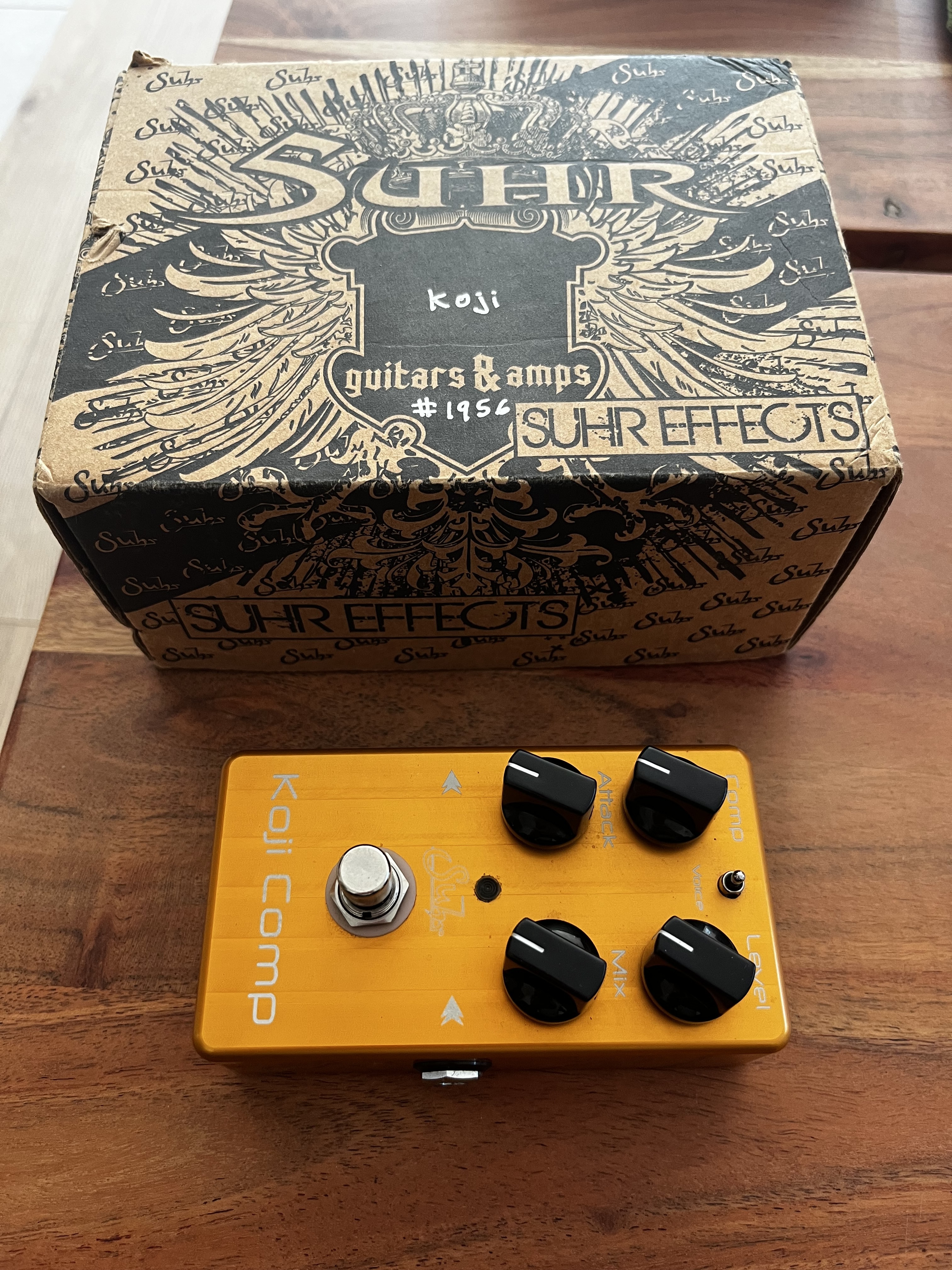 Vends pédale Suhr Koji comp - compresseur guitare