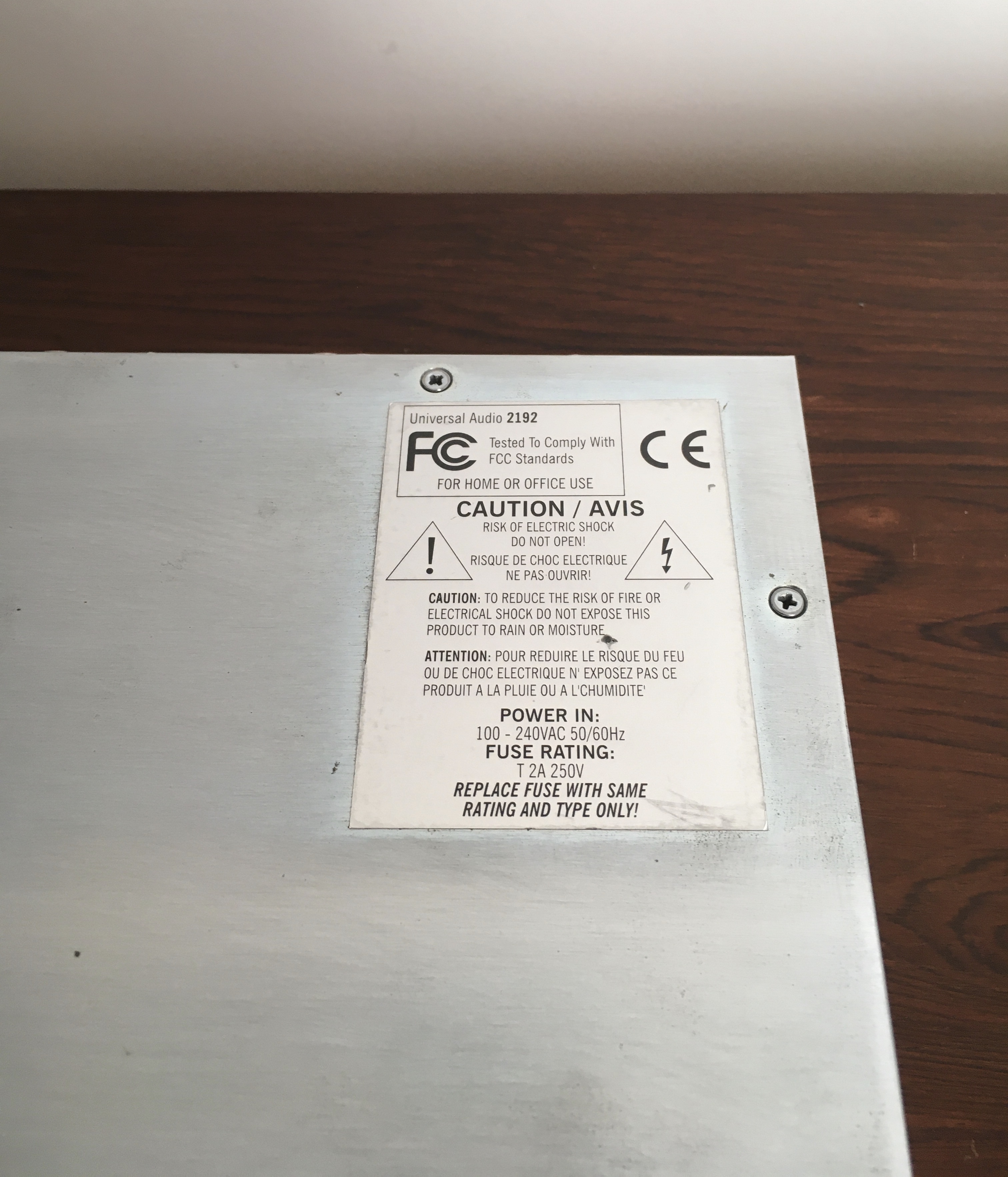 Universal Audio 2192 (72412)