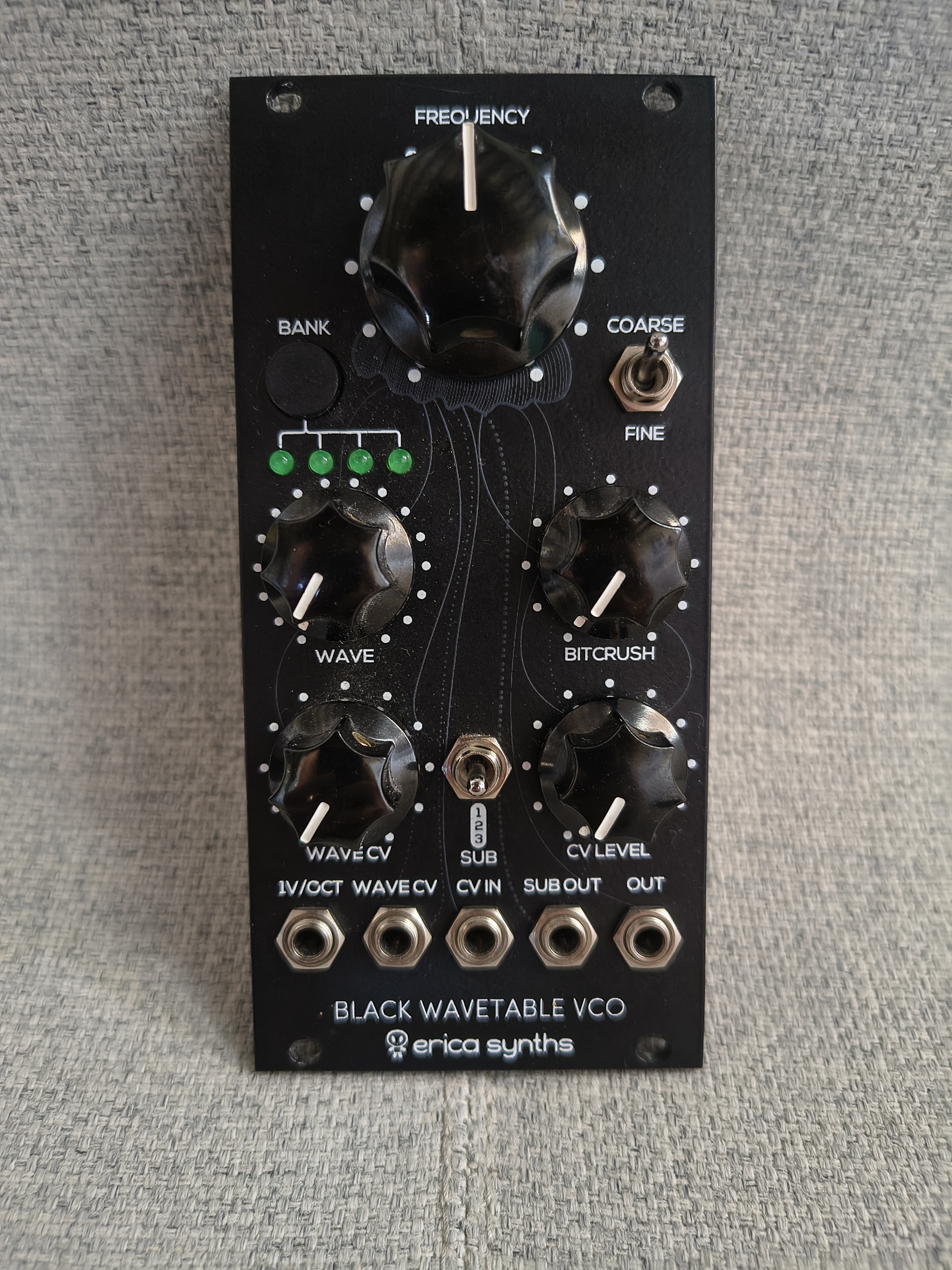 Erica Synths Black Wavetable VCO