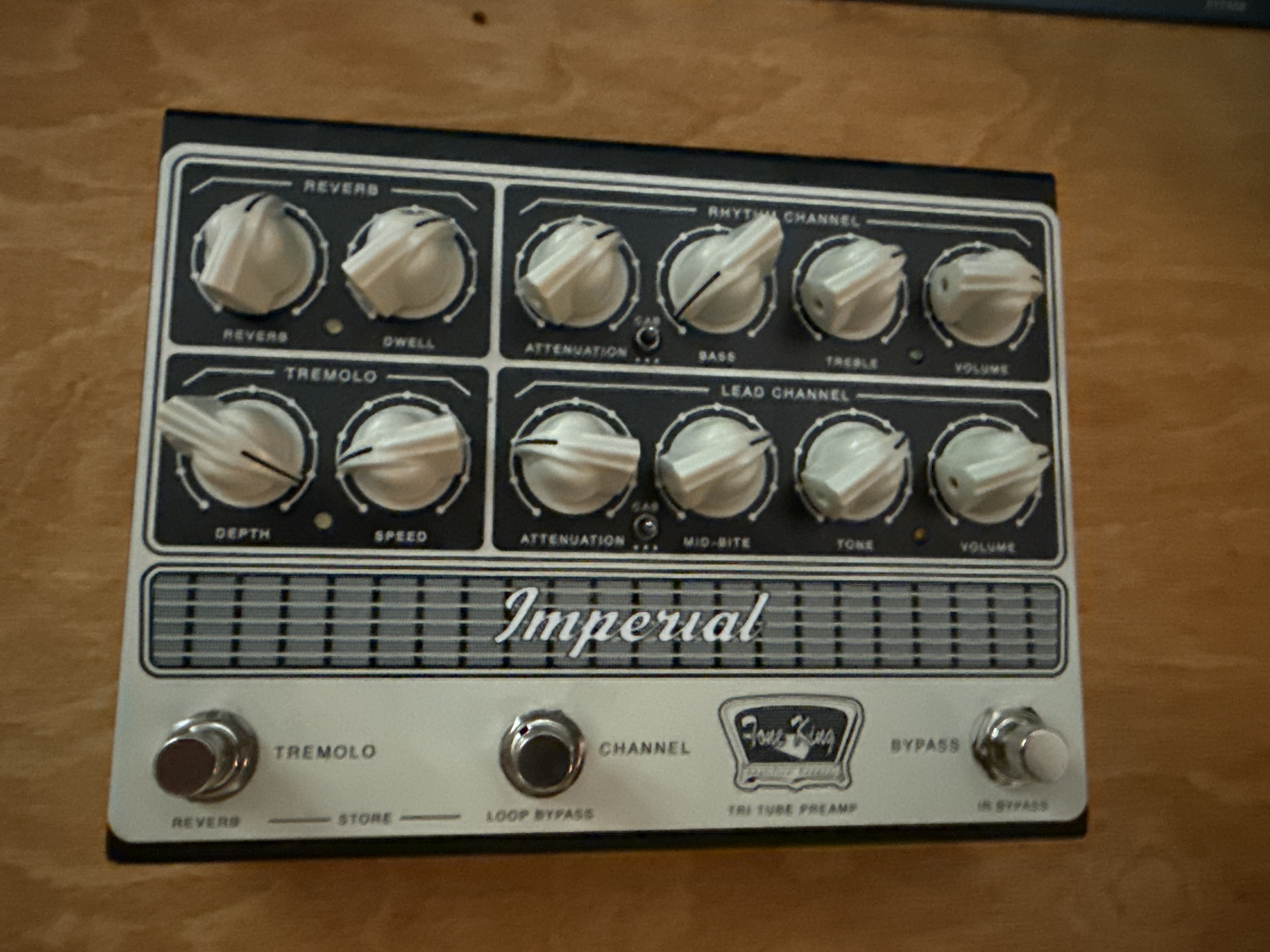 Vends Tone King impérial pedale 