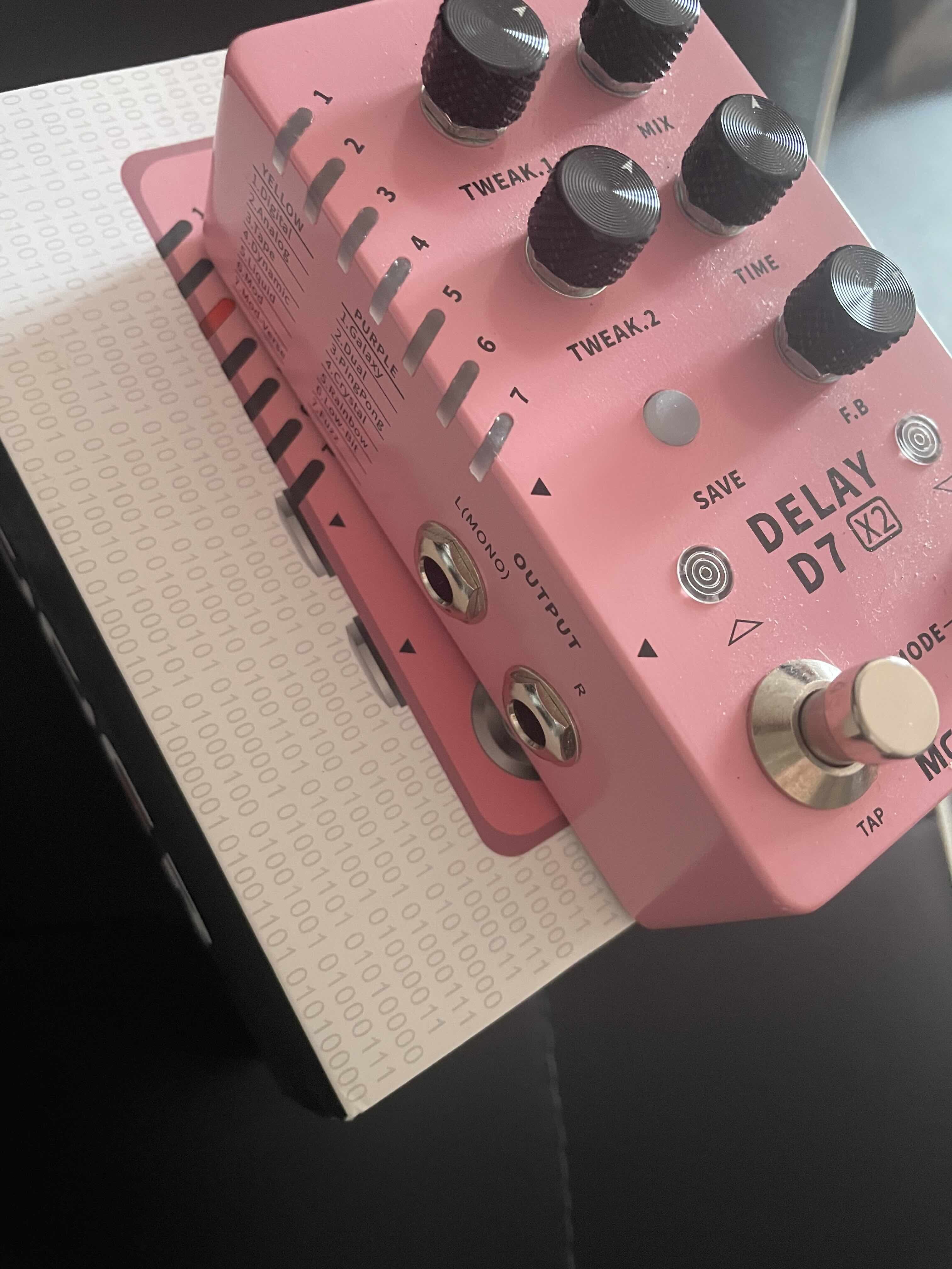 Vends Mooer D7 X2 Delay