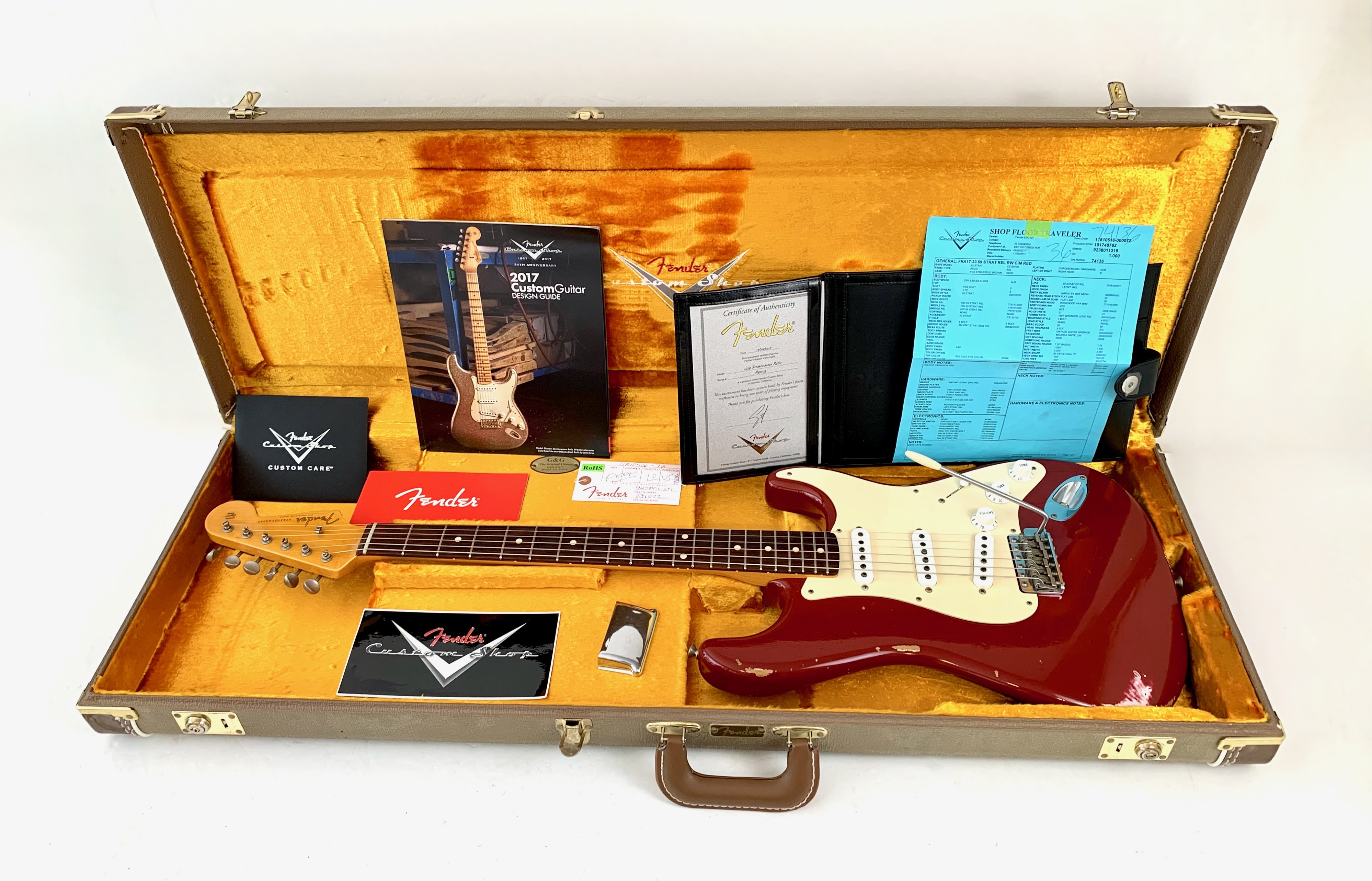 Fender Custom Shop Time Machine '59 Relic Stratocaster (31359)