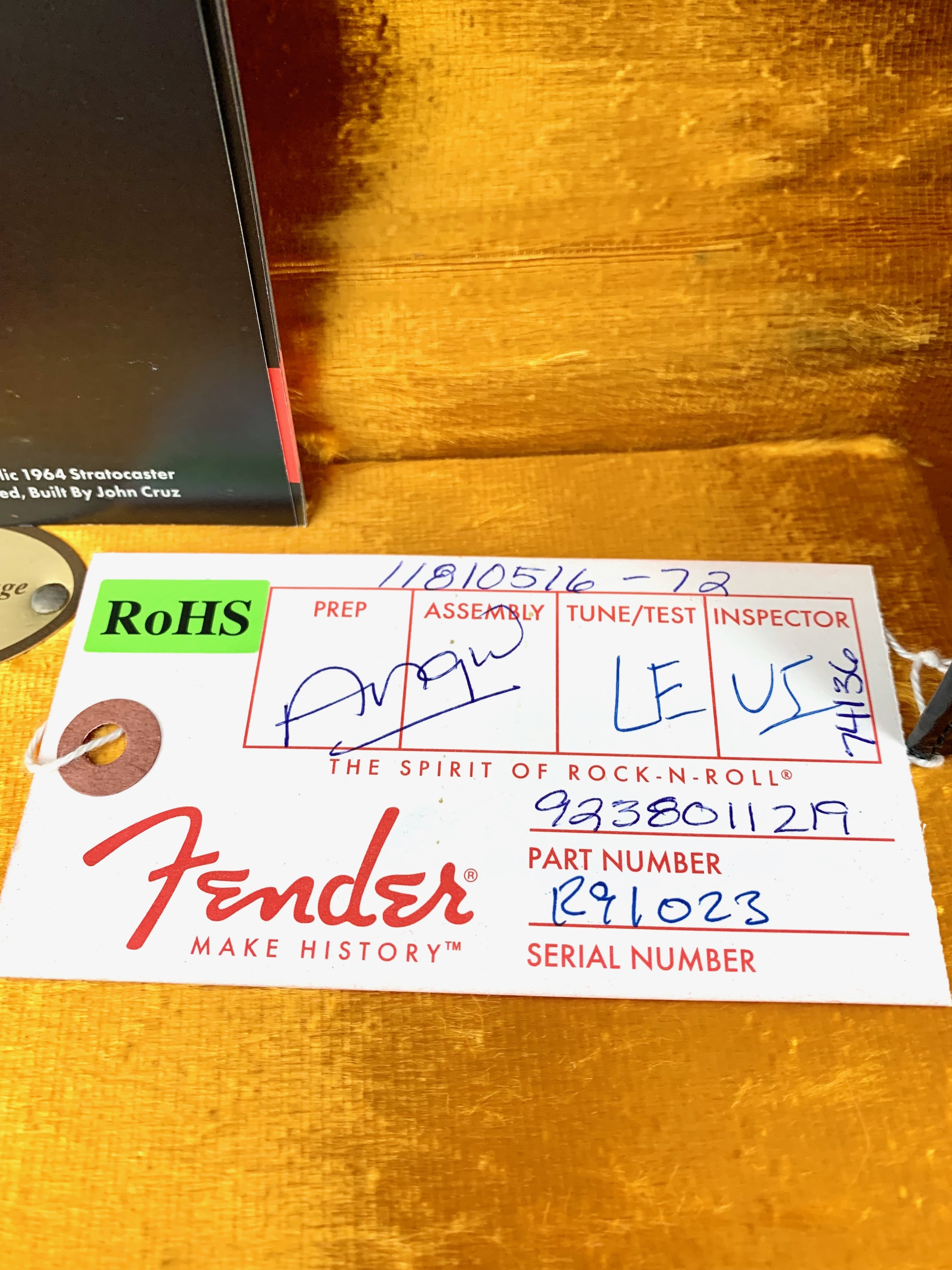 Fender Custom Shop Time Machine '59 Relic Stratocaster (44180)