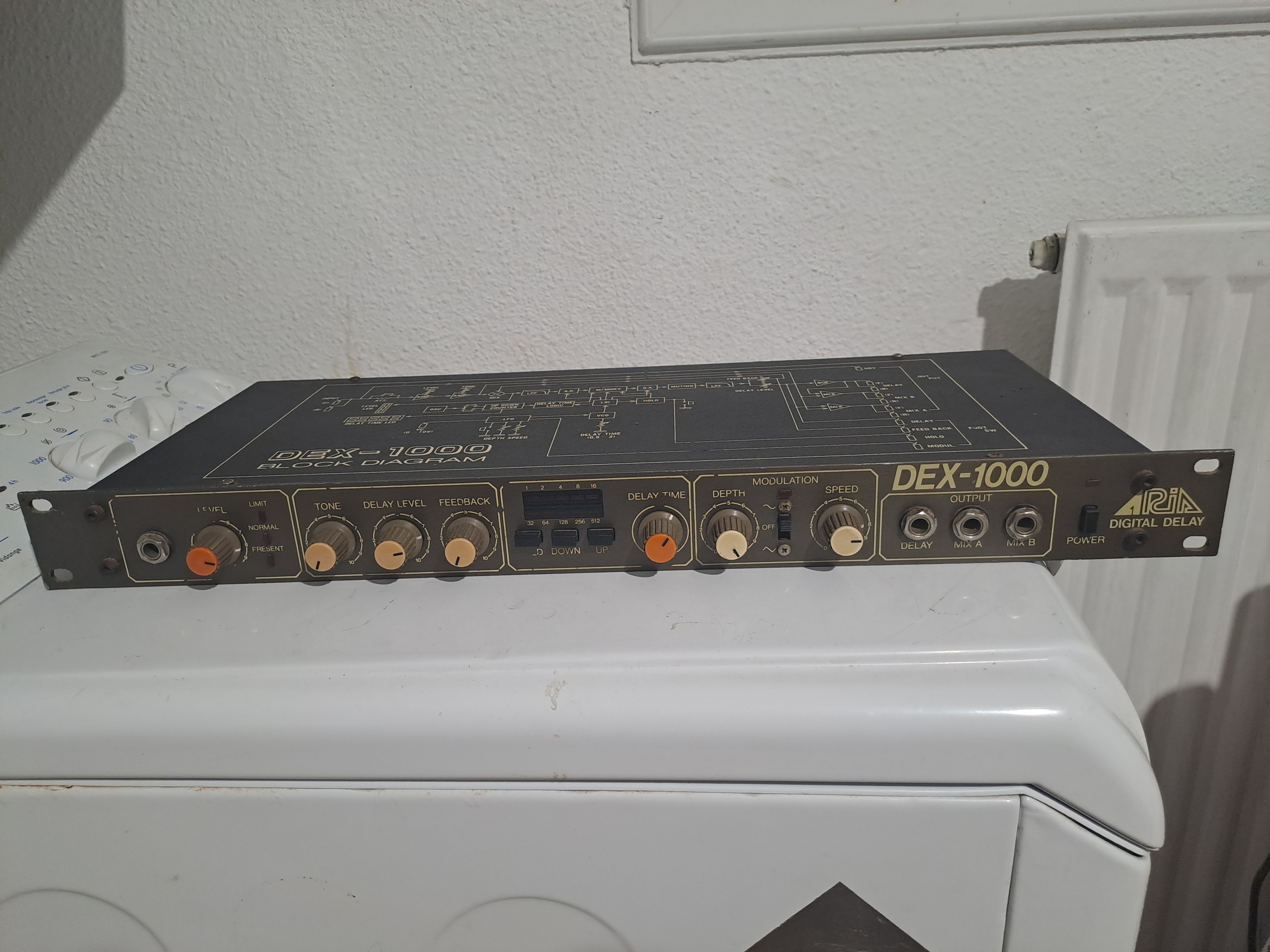 Digital delay Aria dex1000