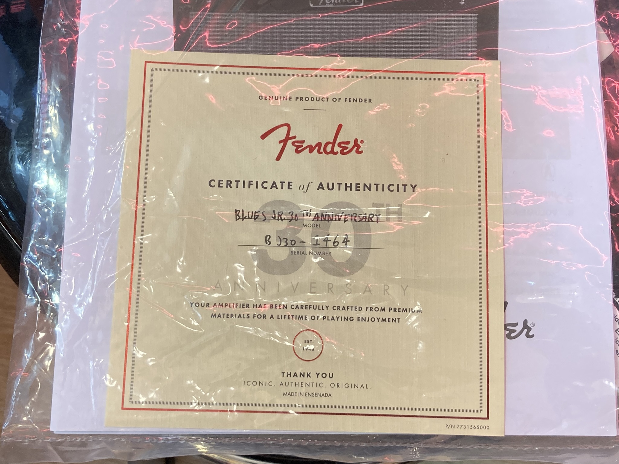 Fender Blues Junior IV 30th Anniversary (60935)
