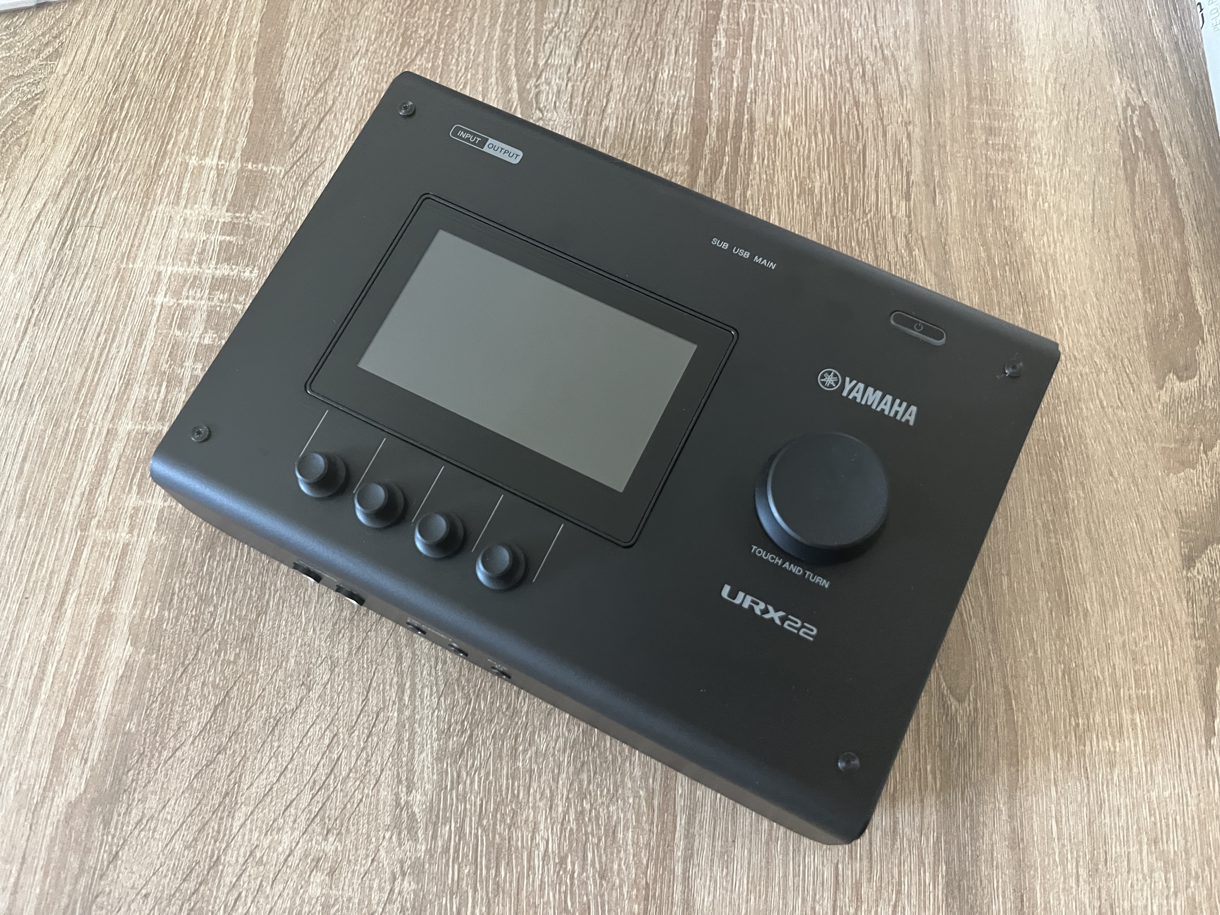 Vends Yamaha URX22 - Noire - Interface Audio