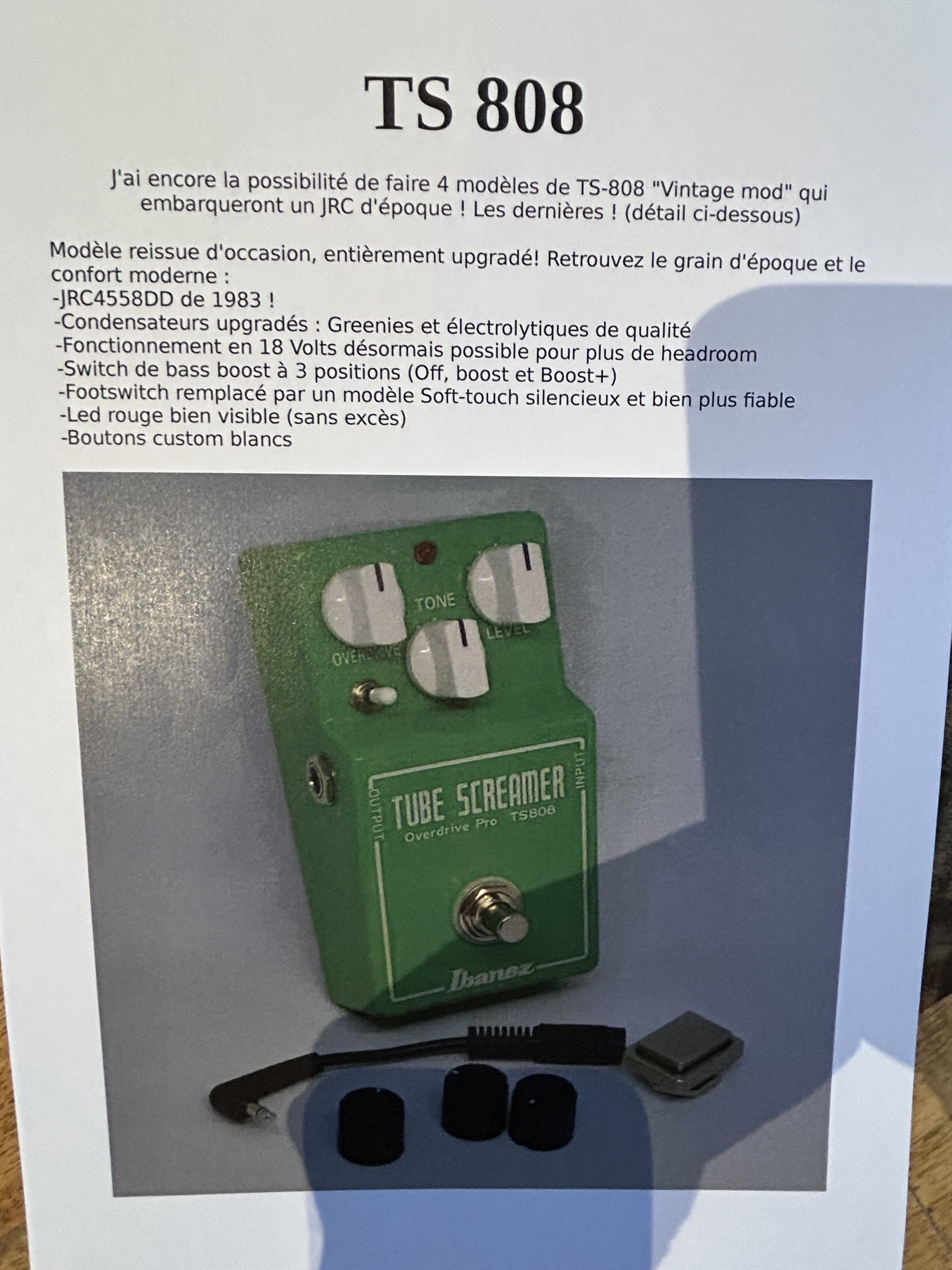 Ibanez TS808 Tube Screamer Reissue (70315)