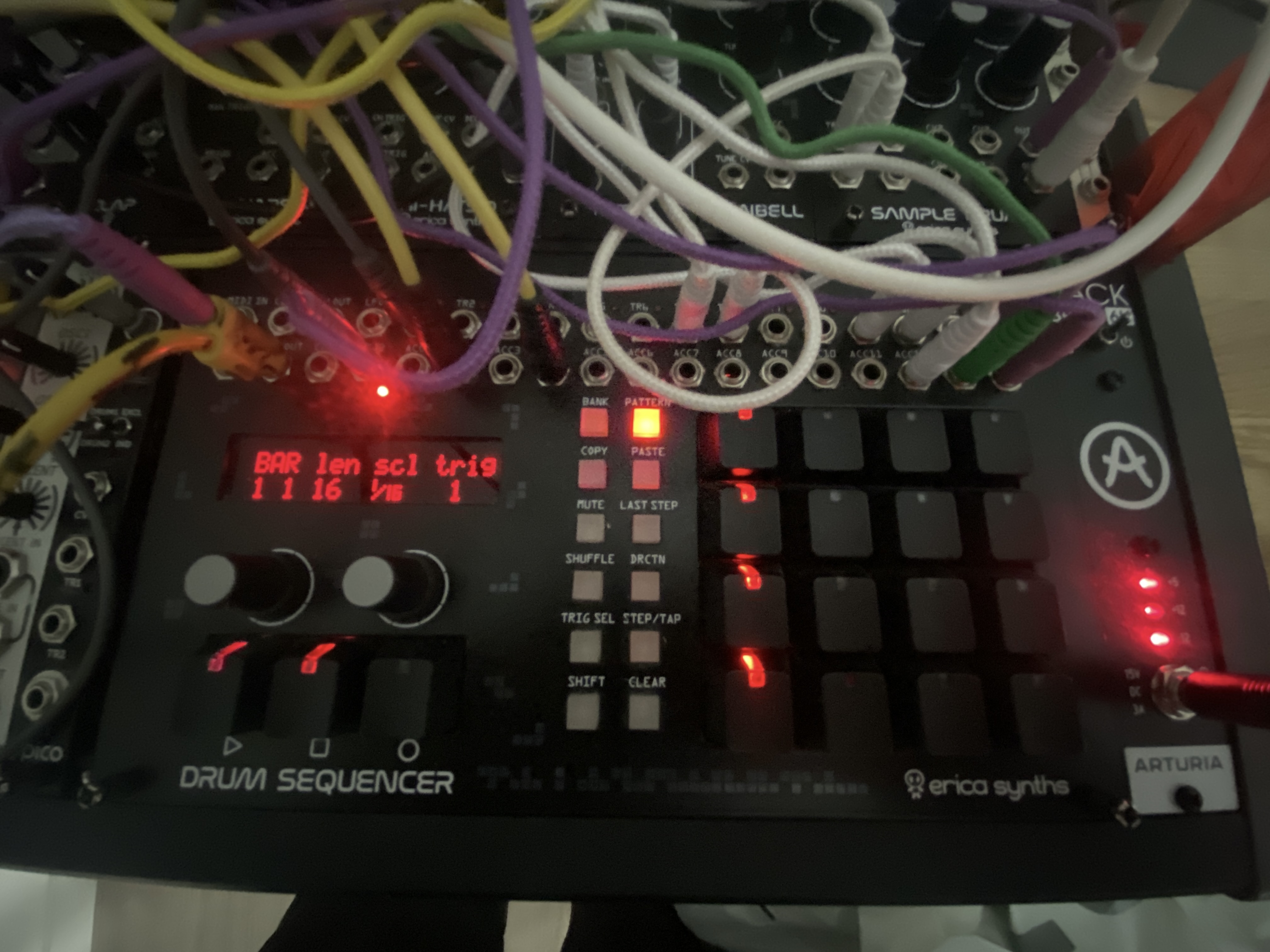 Modules du techno system 