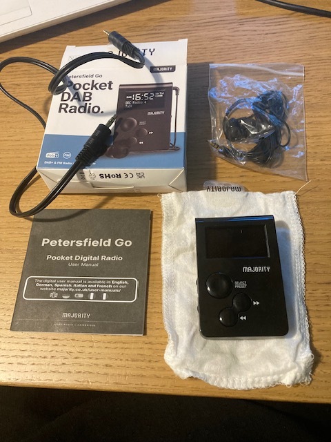 Radio portable de poche DAB