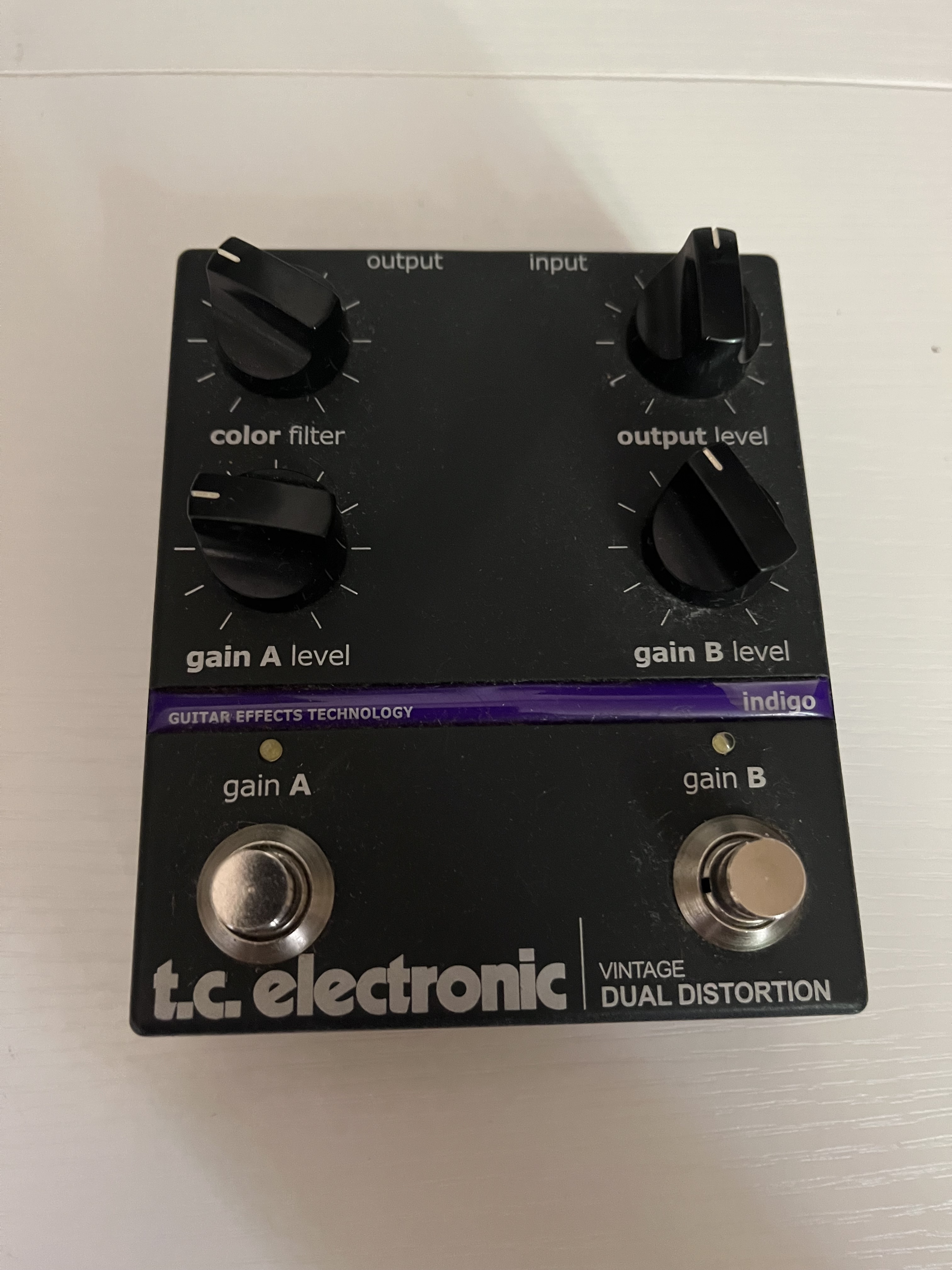 TC electronic vintage dual distortion 