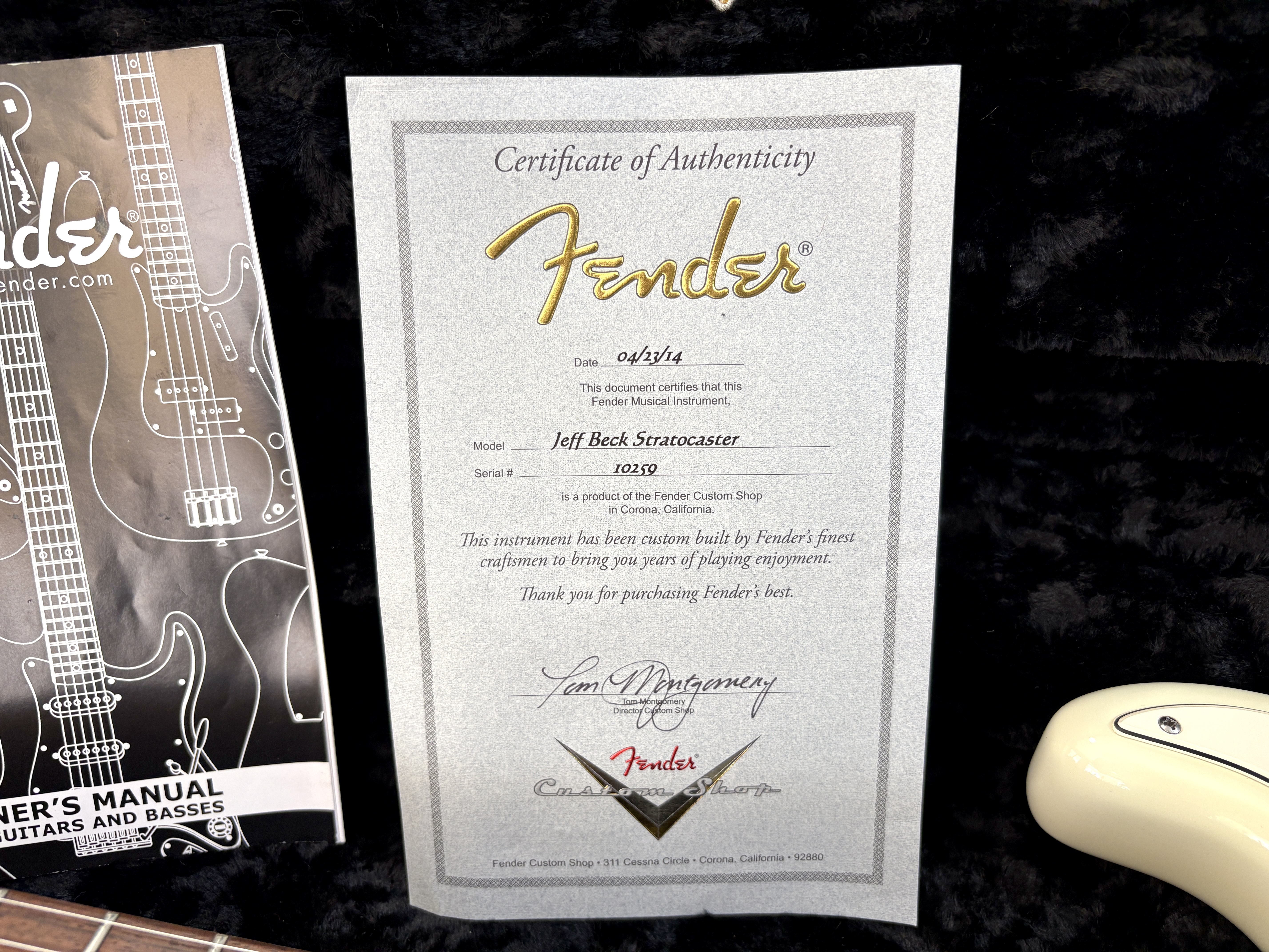 Fender Custom Shop Jeff Beck Signature Stratocaster (16667)