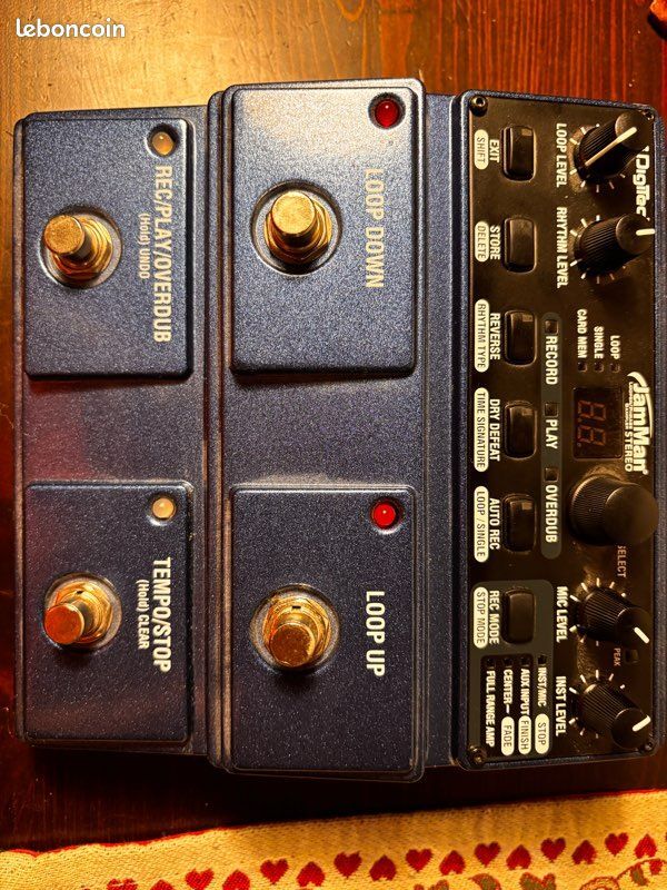 vente pédale Looper Digitech JamMan Stéreo