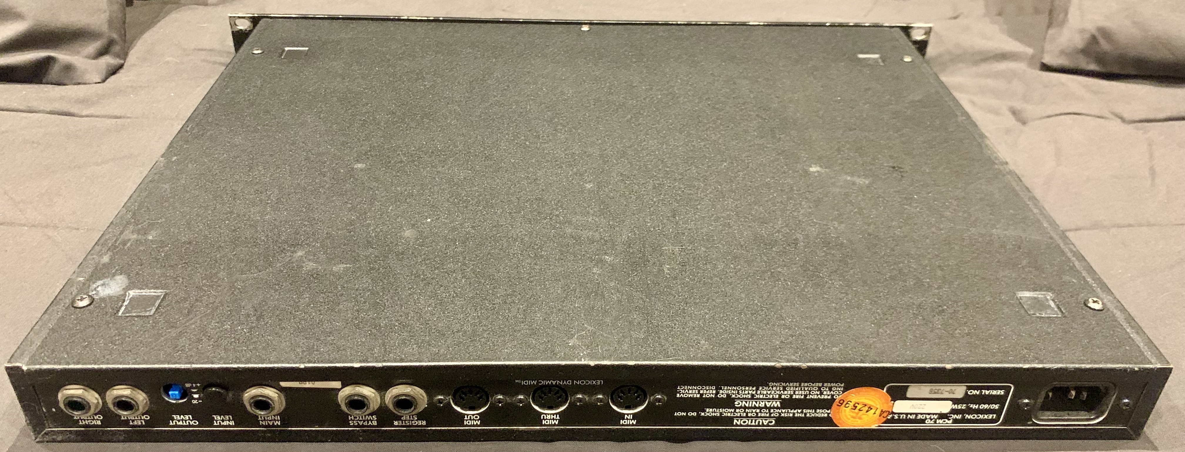 Vends LEXICON PCM70, un classique des studios