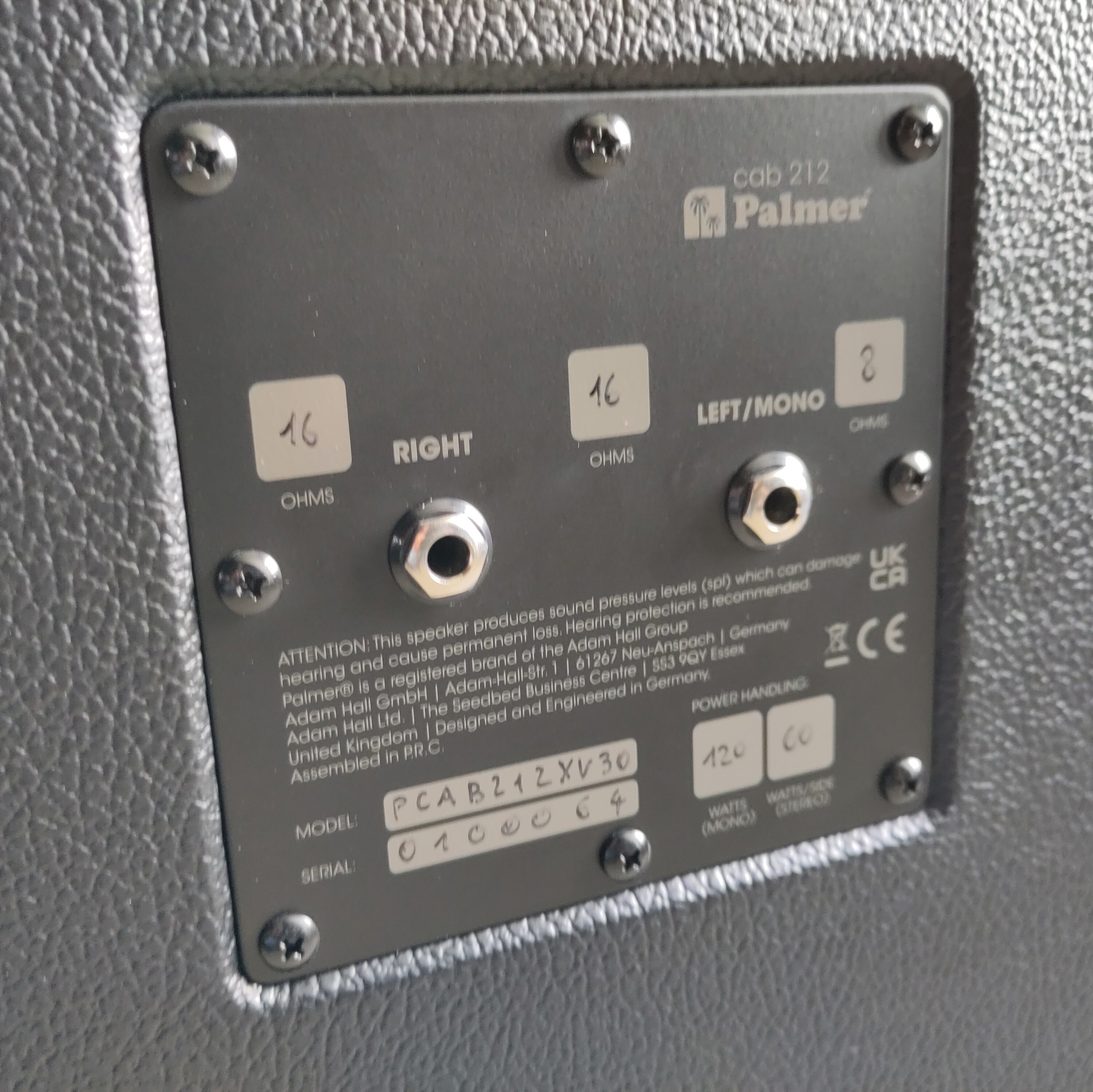 Palmer CAB 212 BX V30 (13701)