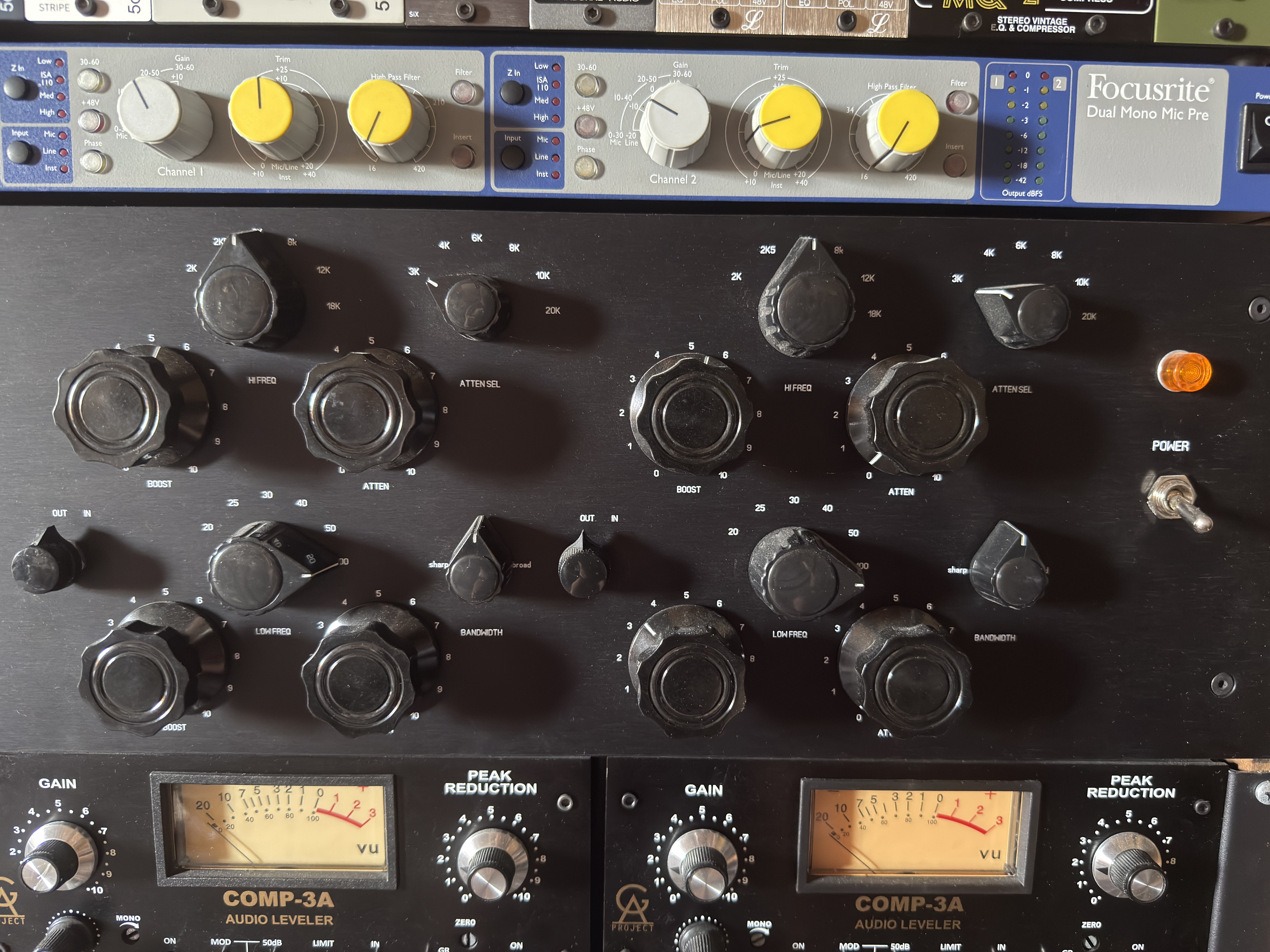 Vend double EQ type PULTEQ de chez Sammy Maujard ( General Audio Research)