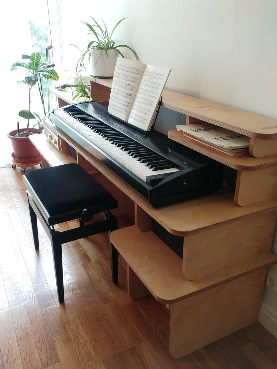 Bureau pour clavier