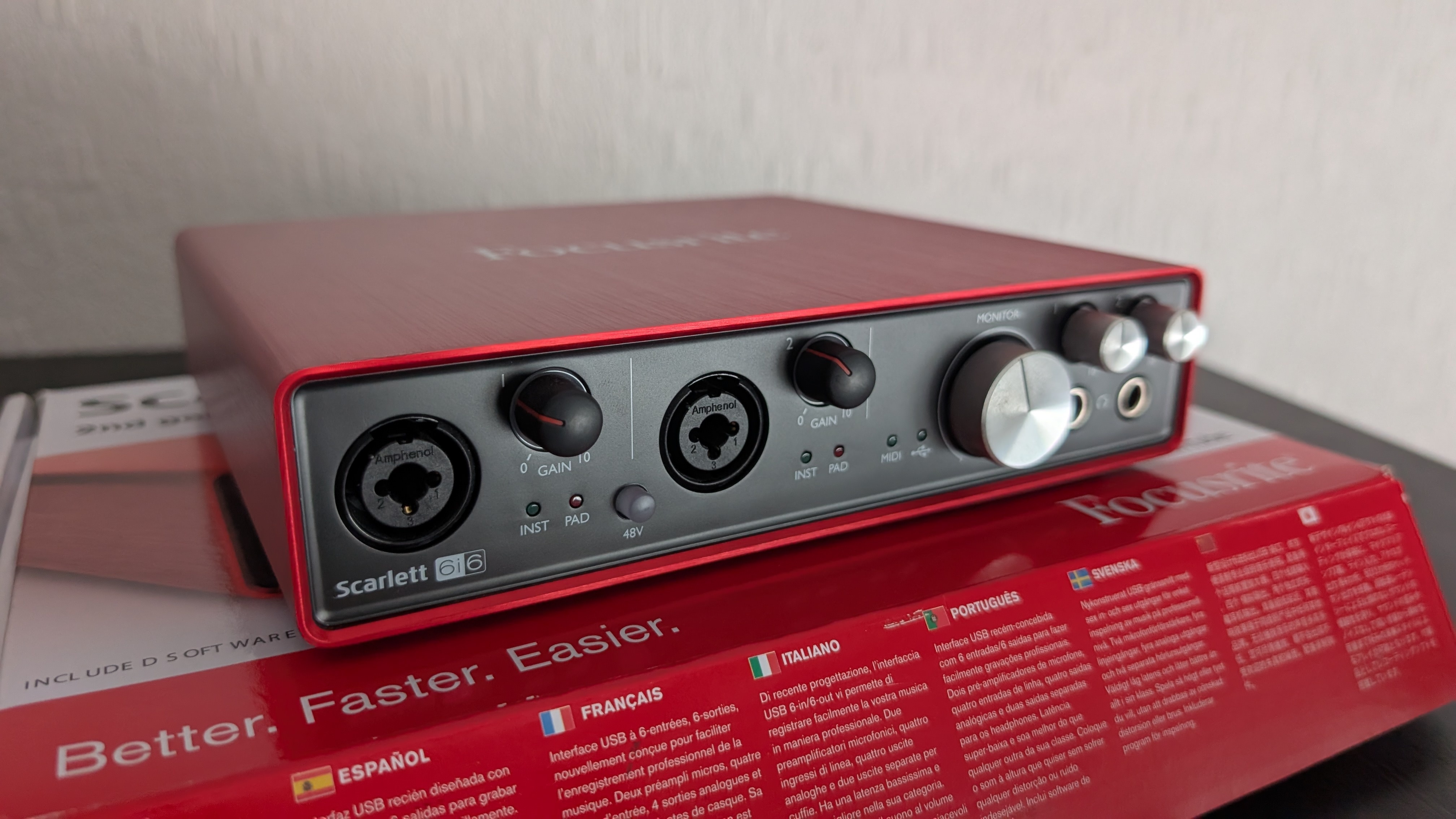Focusrite Scarlett 6i6 2nd Gen – Interface audio USB