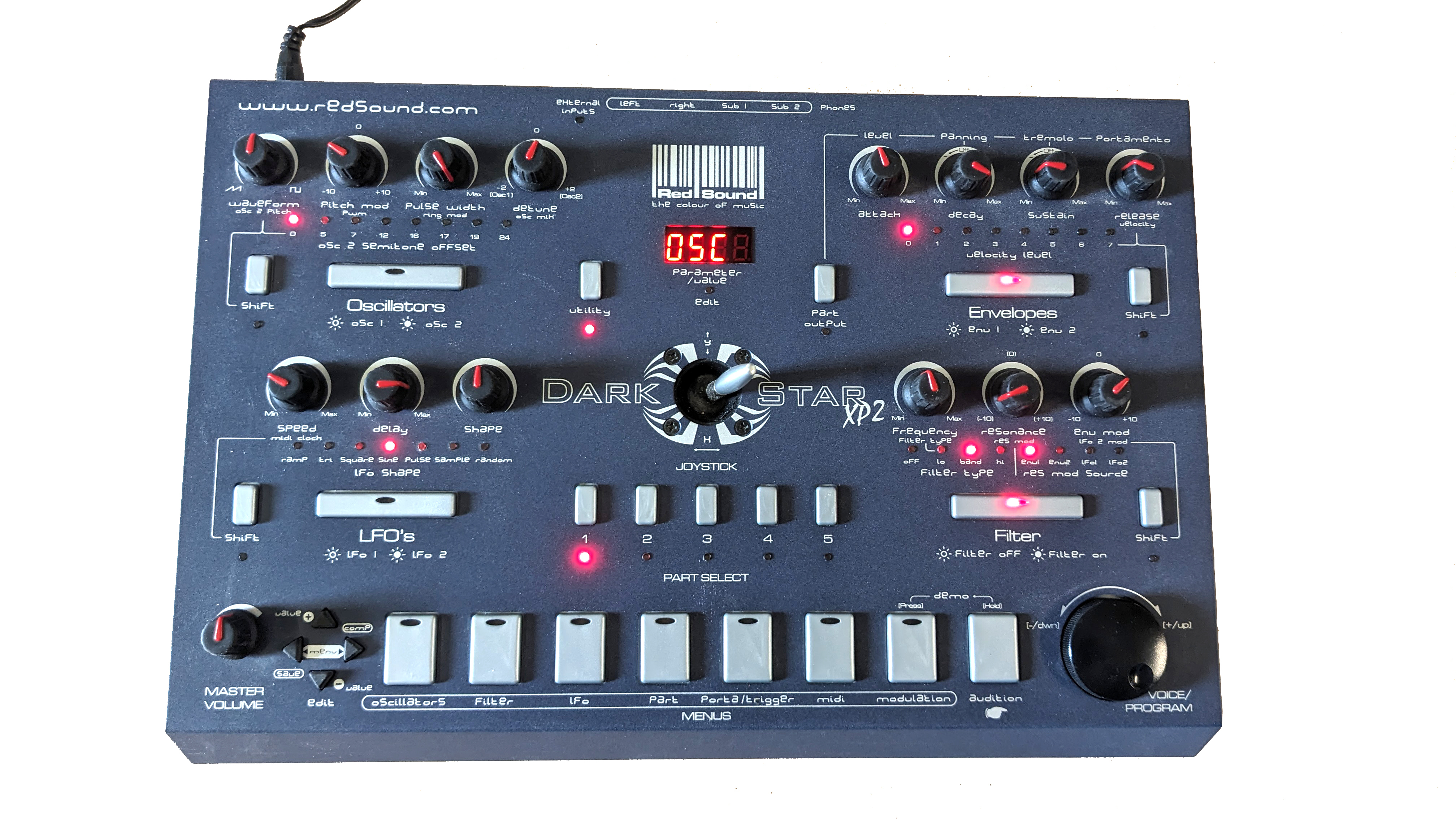 Redsound Darkstar XP en boite avec doc et ROM Vocoda