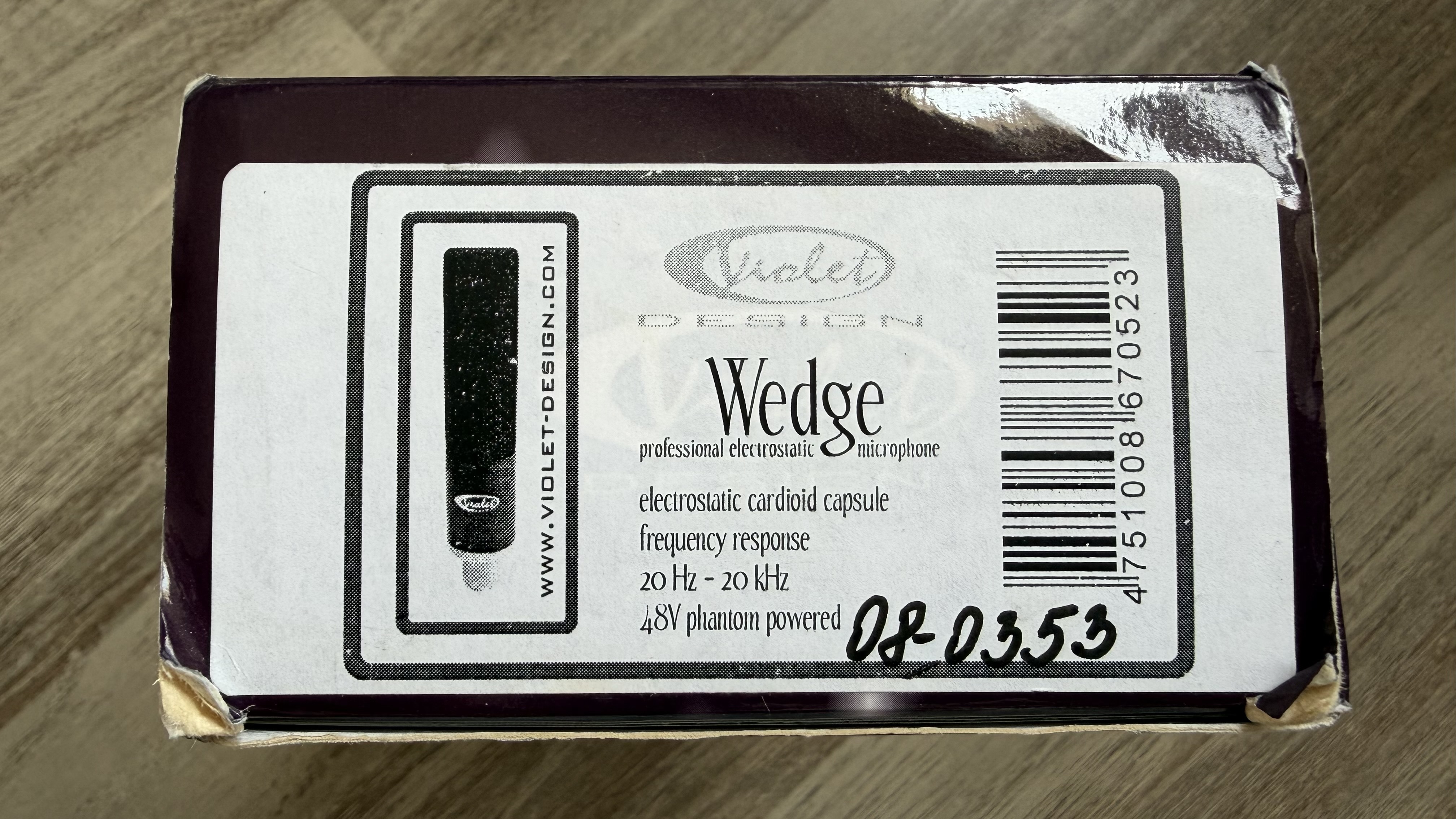 Violet-Design The Wedge (73318)