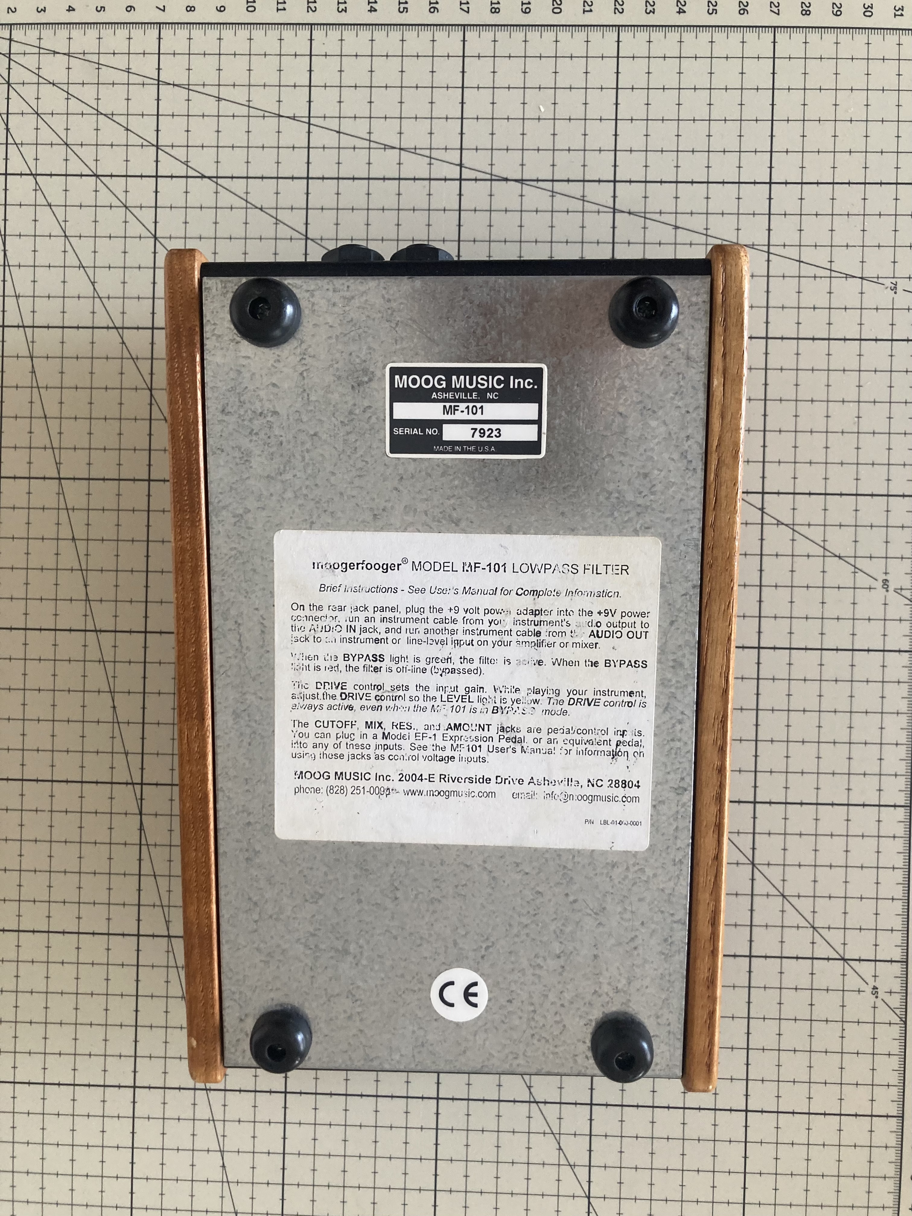 Moog Music MF-101 Lowpass Filter (32918)
