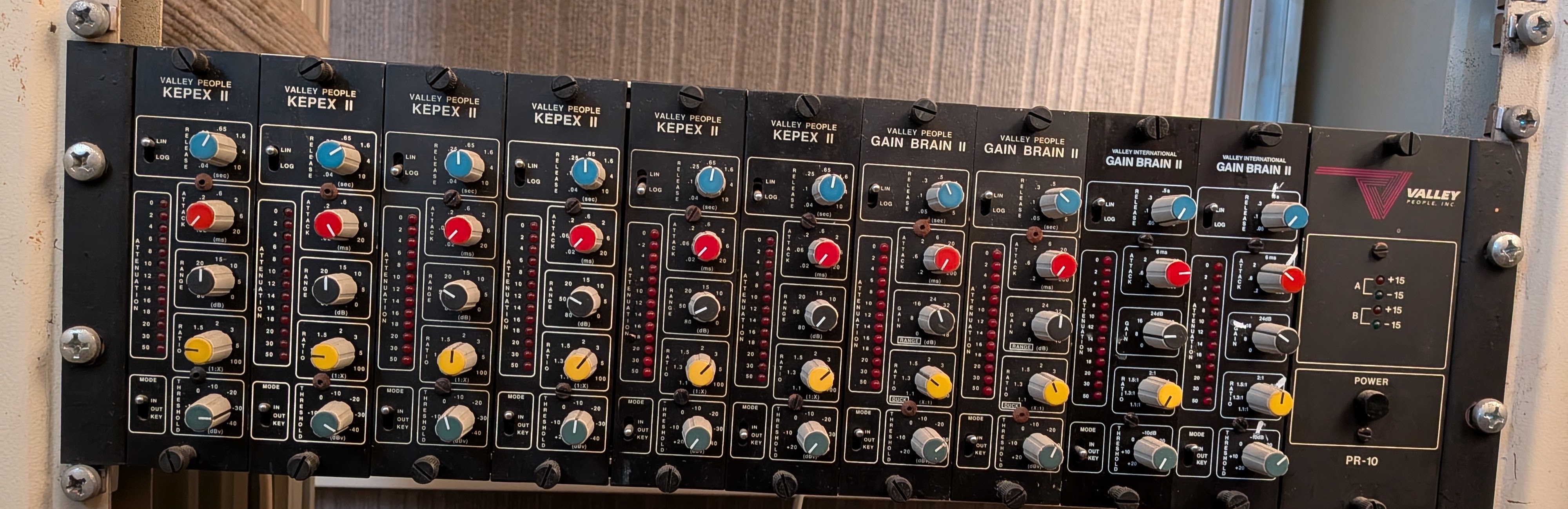 VALLEY PR 10 KEPEX II x 6- GAIN BRAIN II x 4